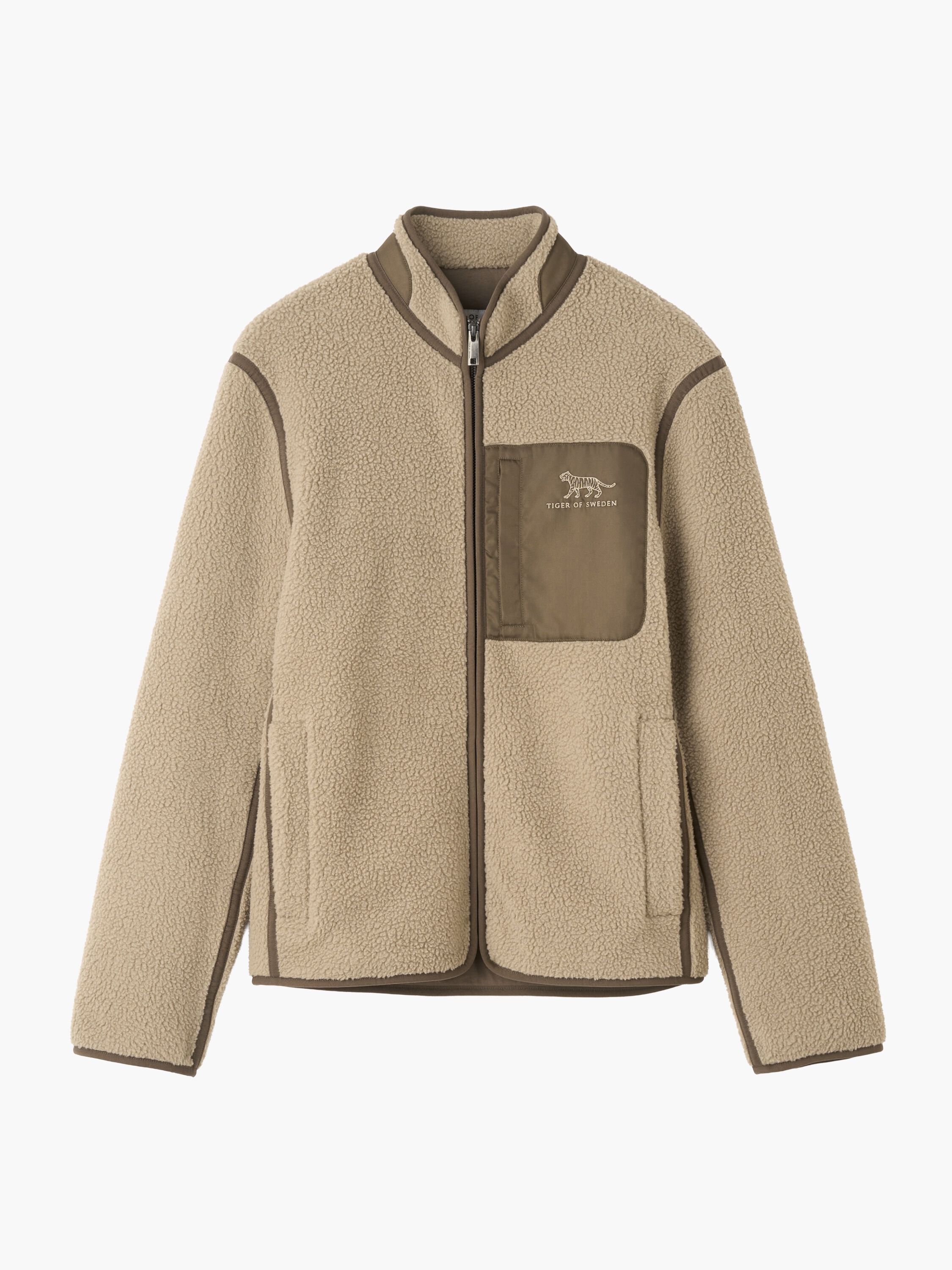 Veste Polaire Zipp&eacute;e Ted
