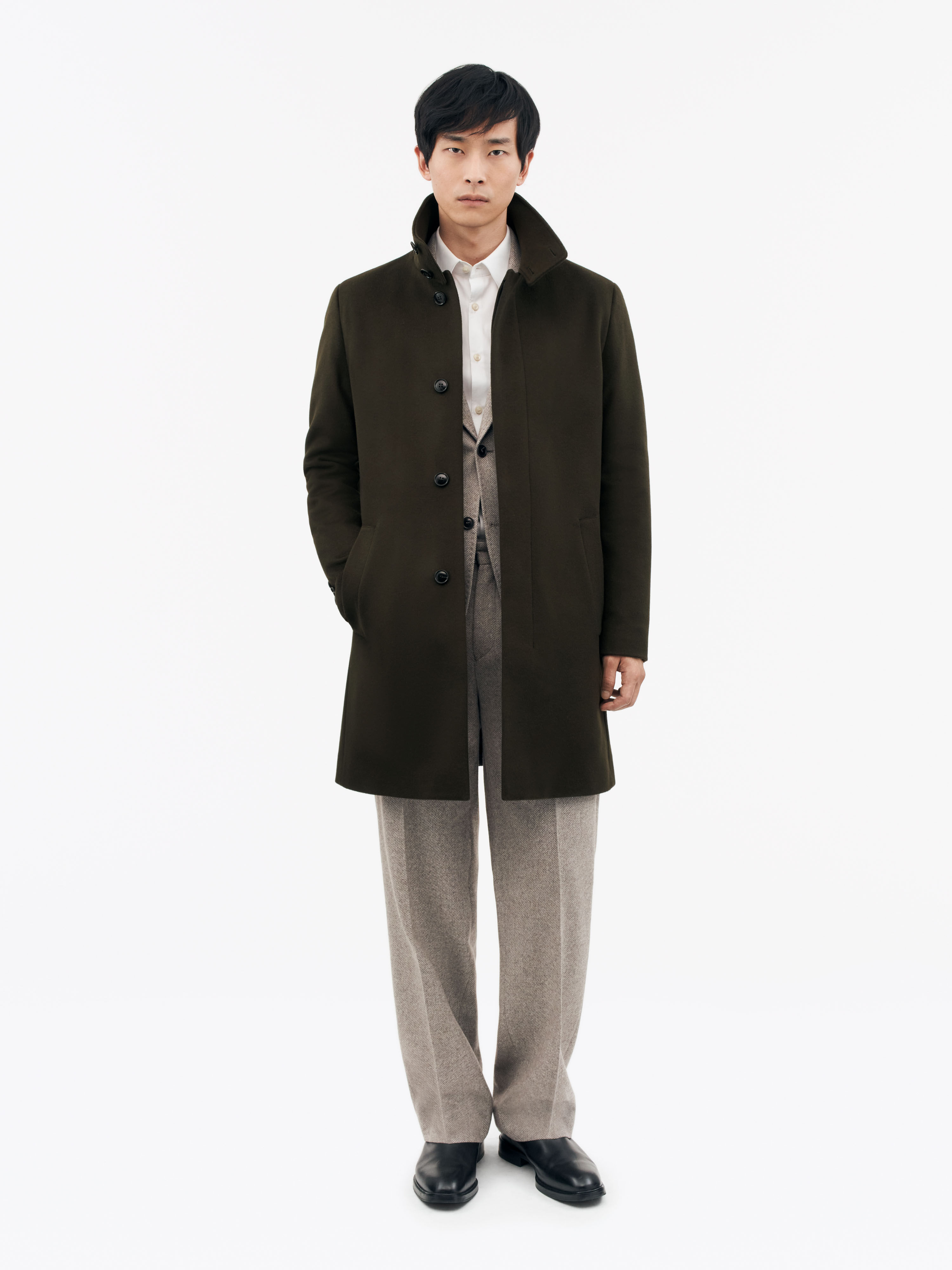 Aleric Wool Cashmere Coat