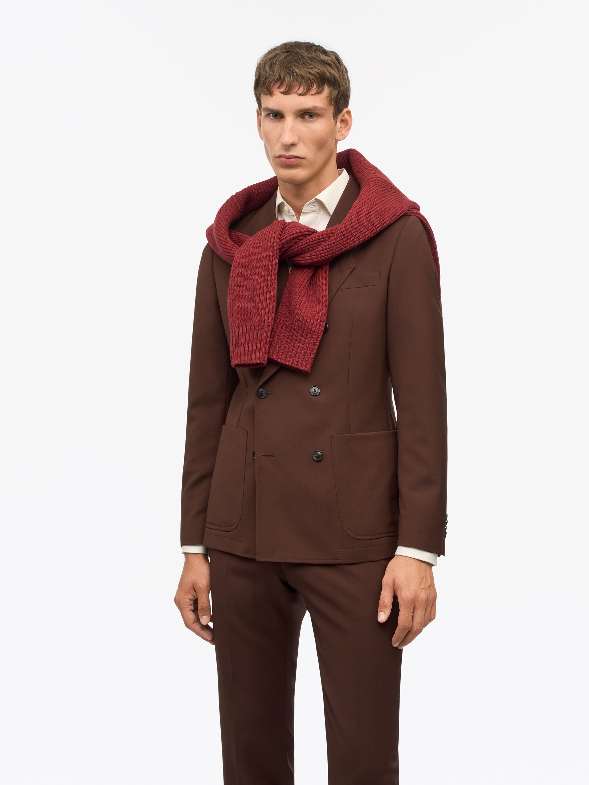 Jeen RWS Double-Breasted Wool Jacket