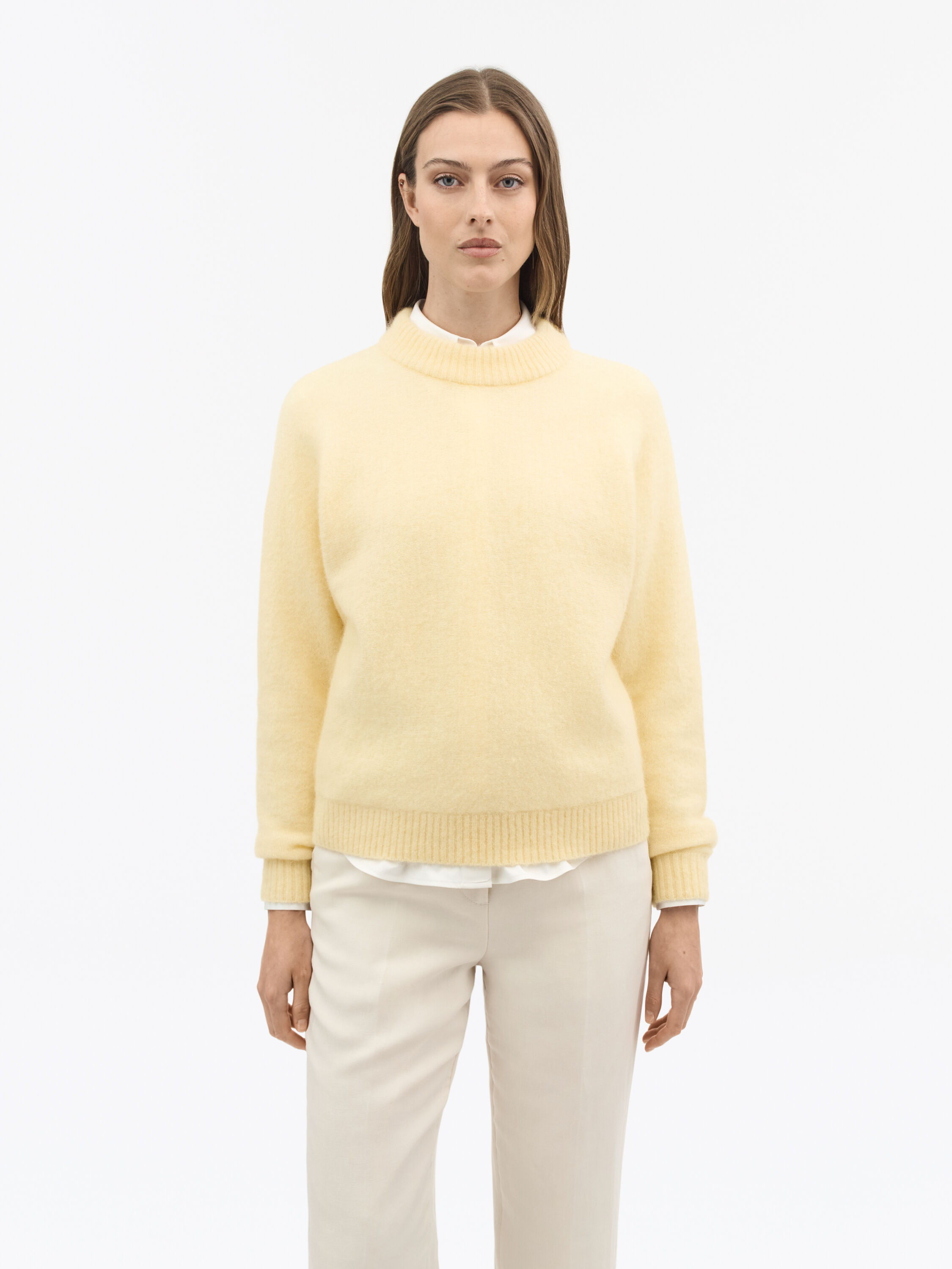 Gwynn Mohair Wool Blend Sweater