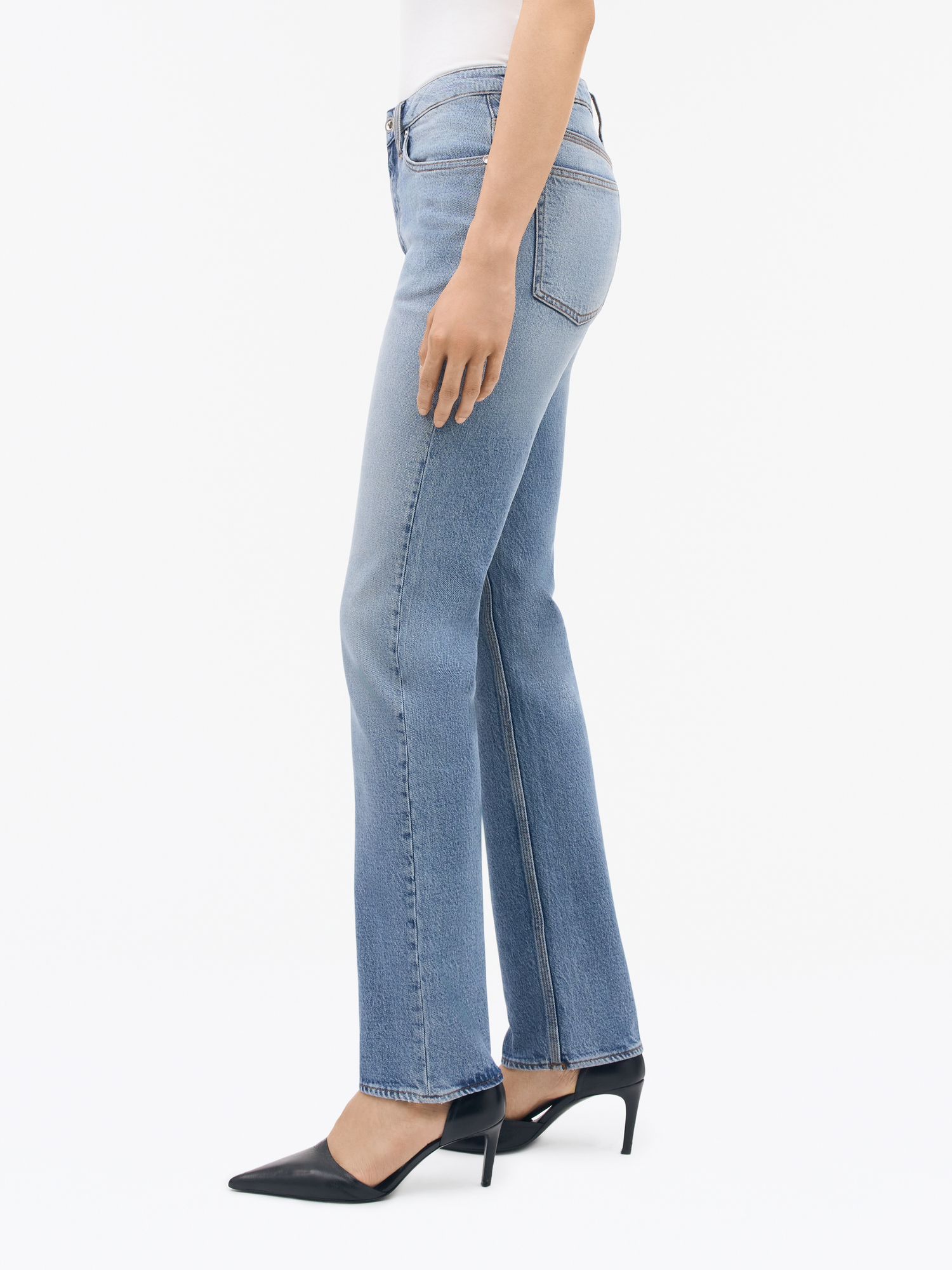 Maggie Slim Straight Jeans