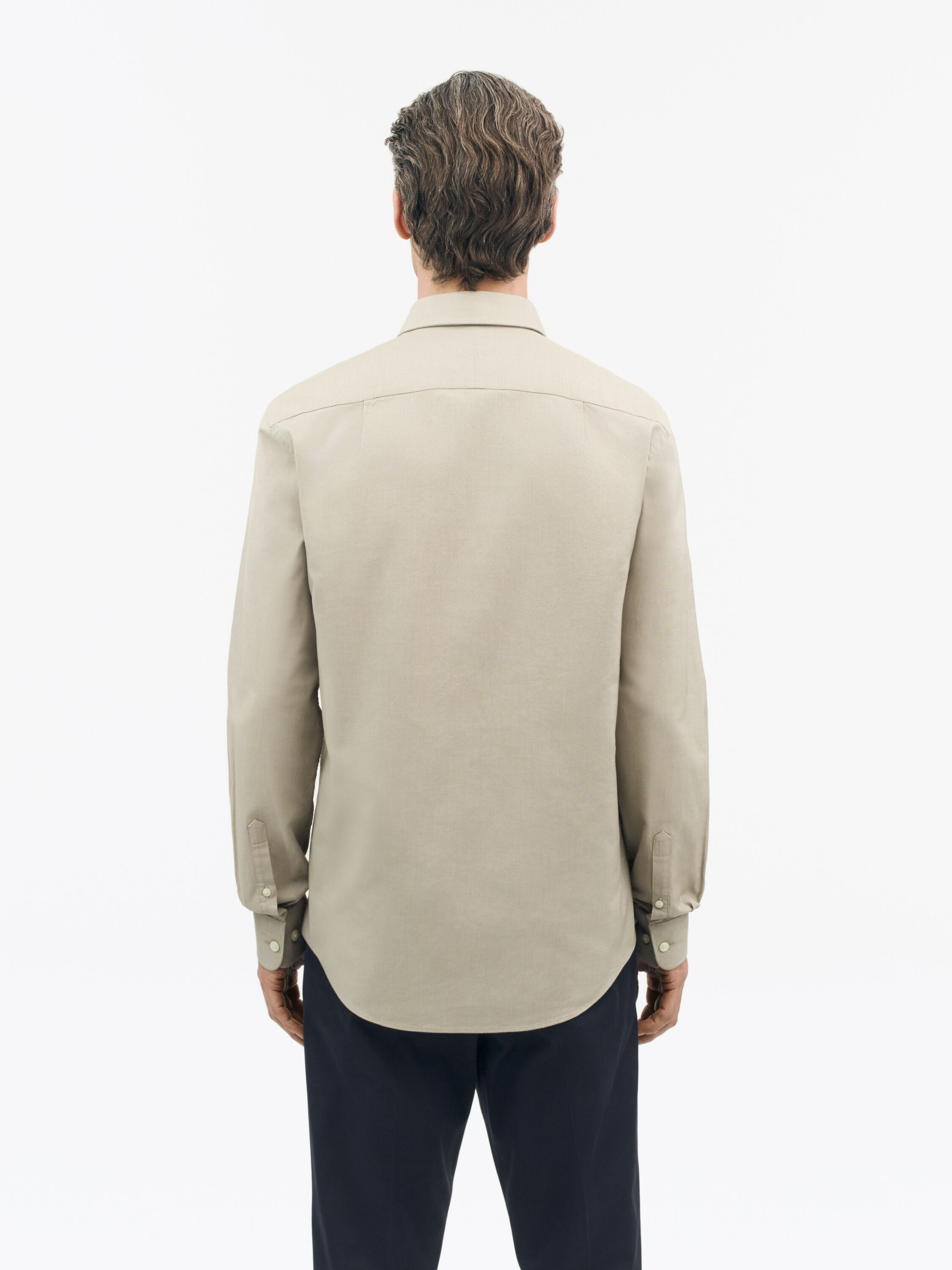 Spenser - Chemise D&eacute;contract&eacute;e en Coton Serg&eacute;