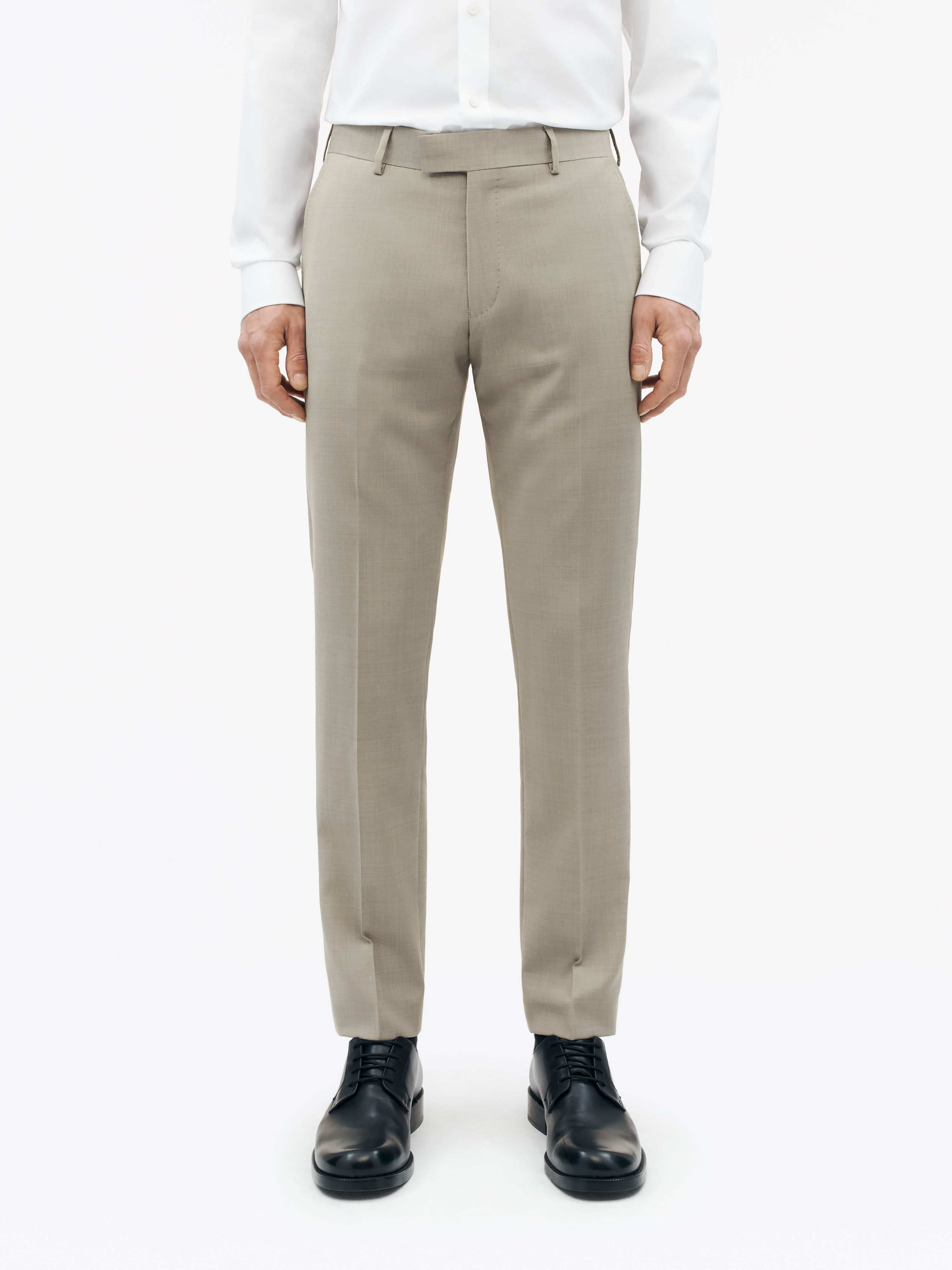 Tenuta Slim-Fit Hose Aus Wollmischung