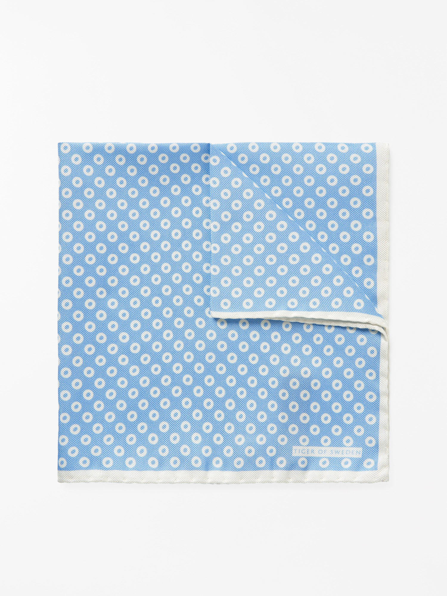 Geomet Silk Handkerchief