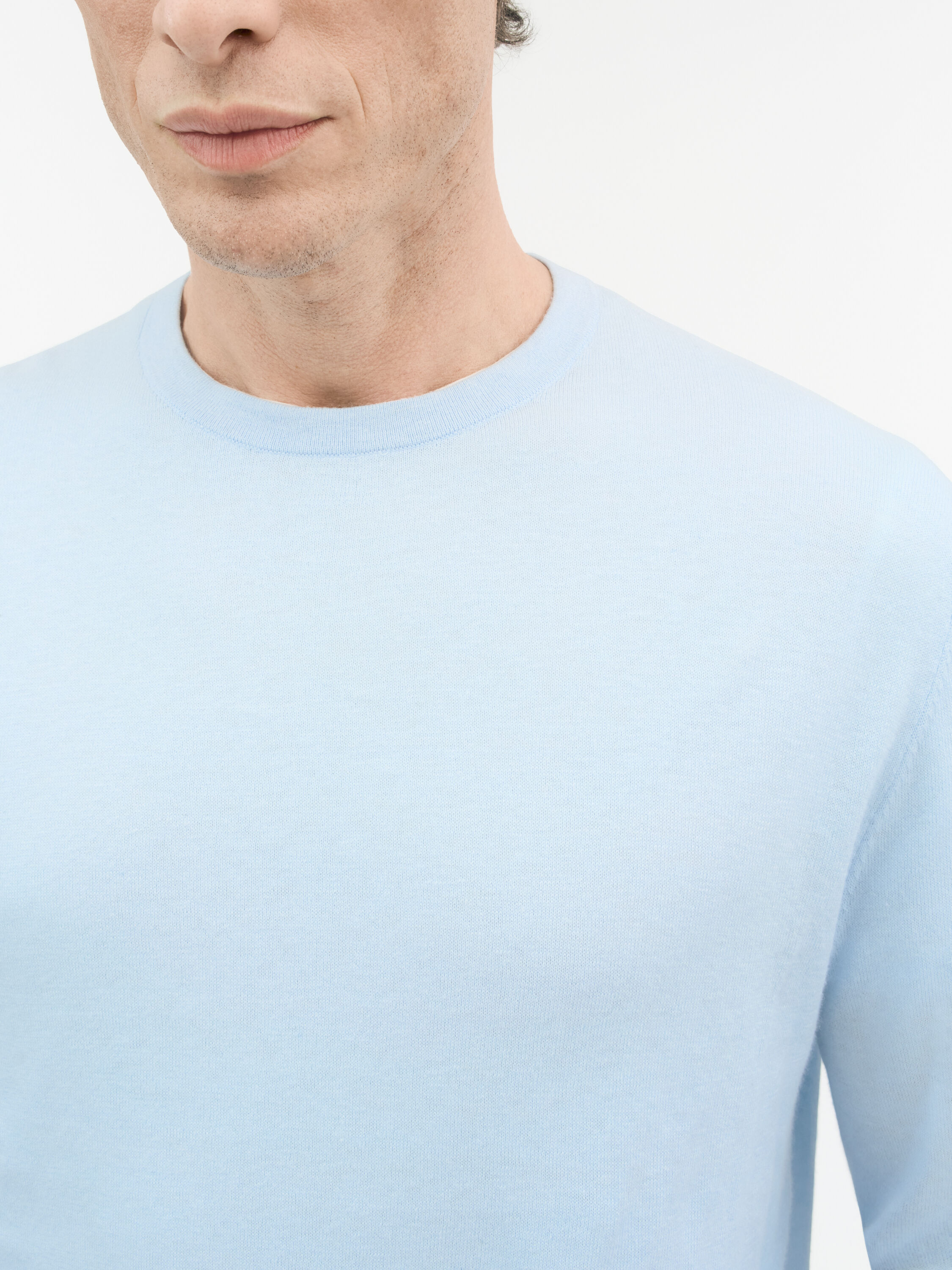 Connor L Linen Blend Sweater