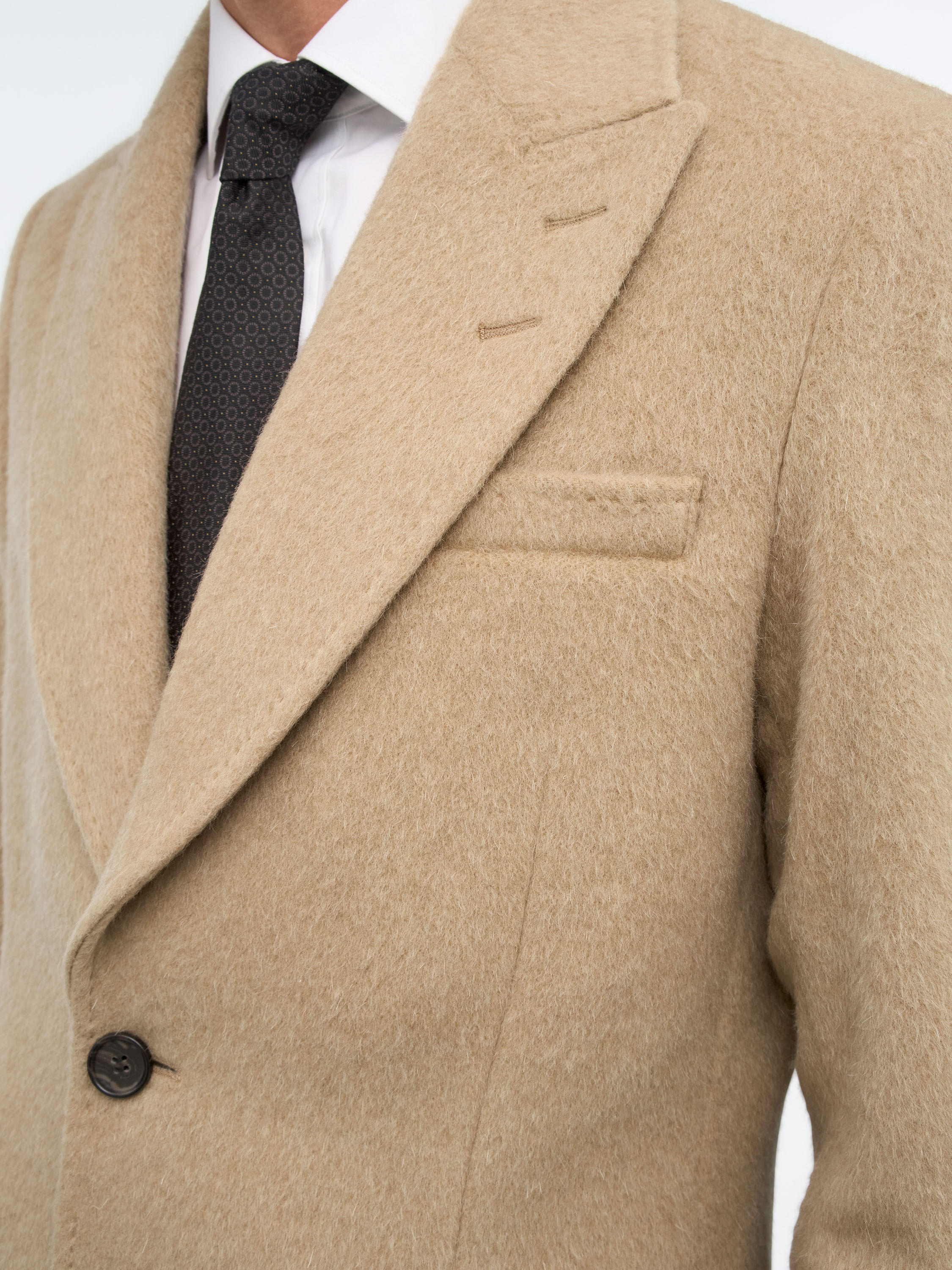 Otho Elegant Wool Mohair Coat