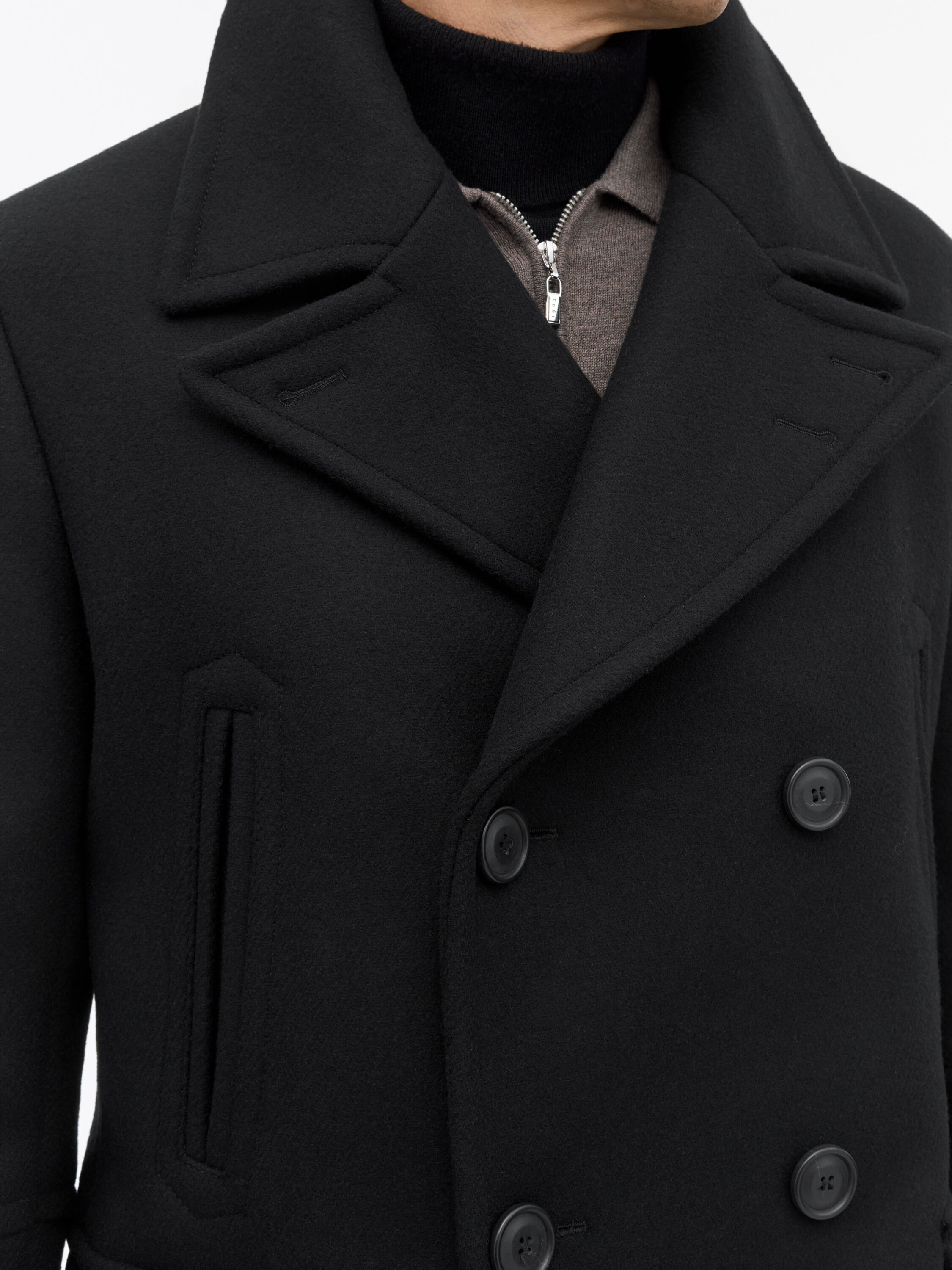 Mauro Double-Breasted Coat