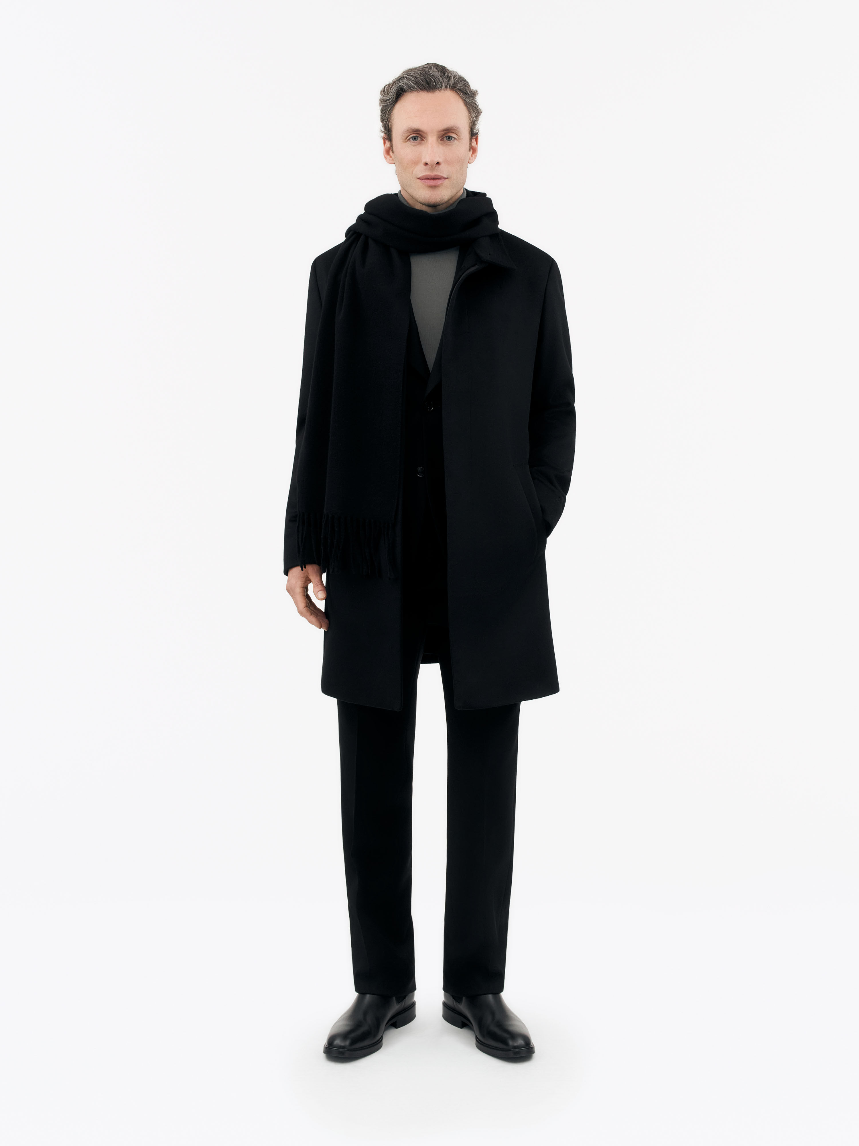 Aleric Coat in Cashmere Wool Blend Tiger Of Sweden