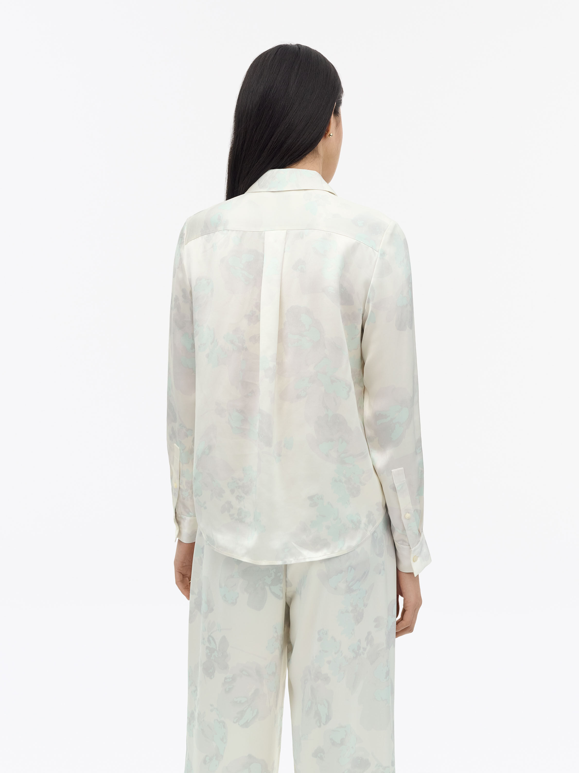 Camilla Floral Satin Blouse