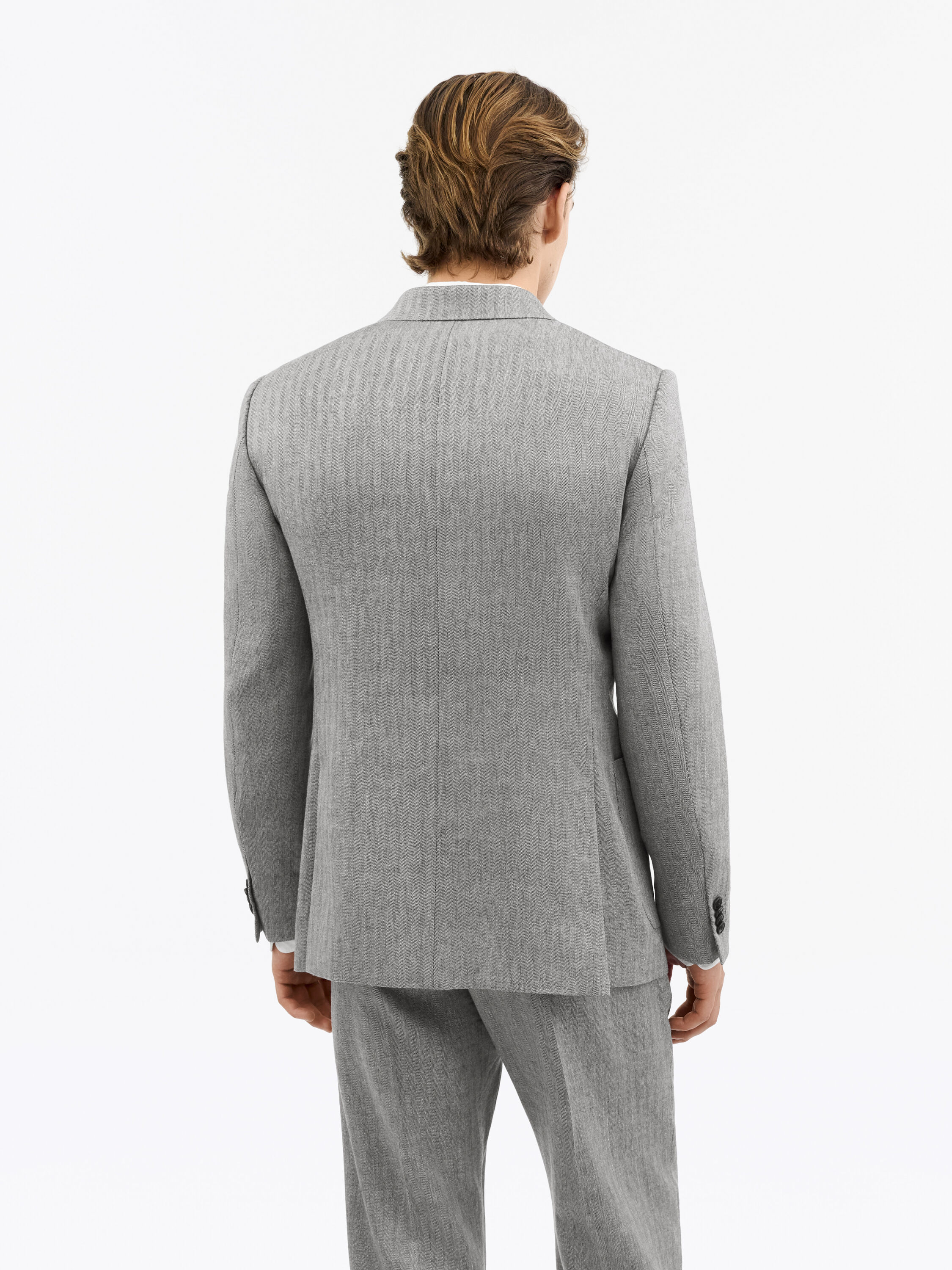 Justin P Linen-Wool Jacket