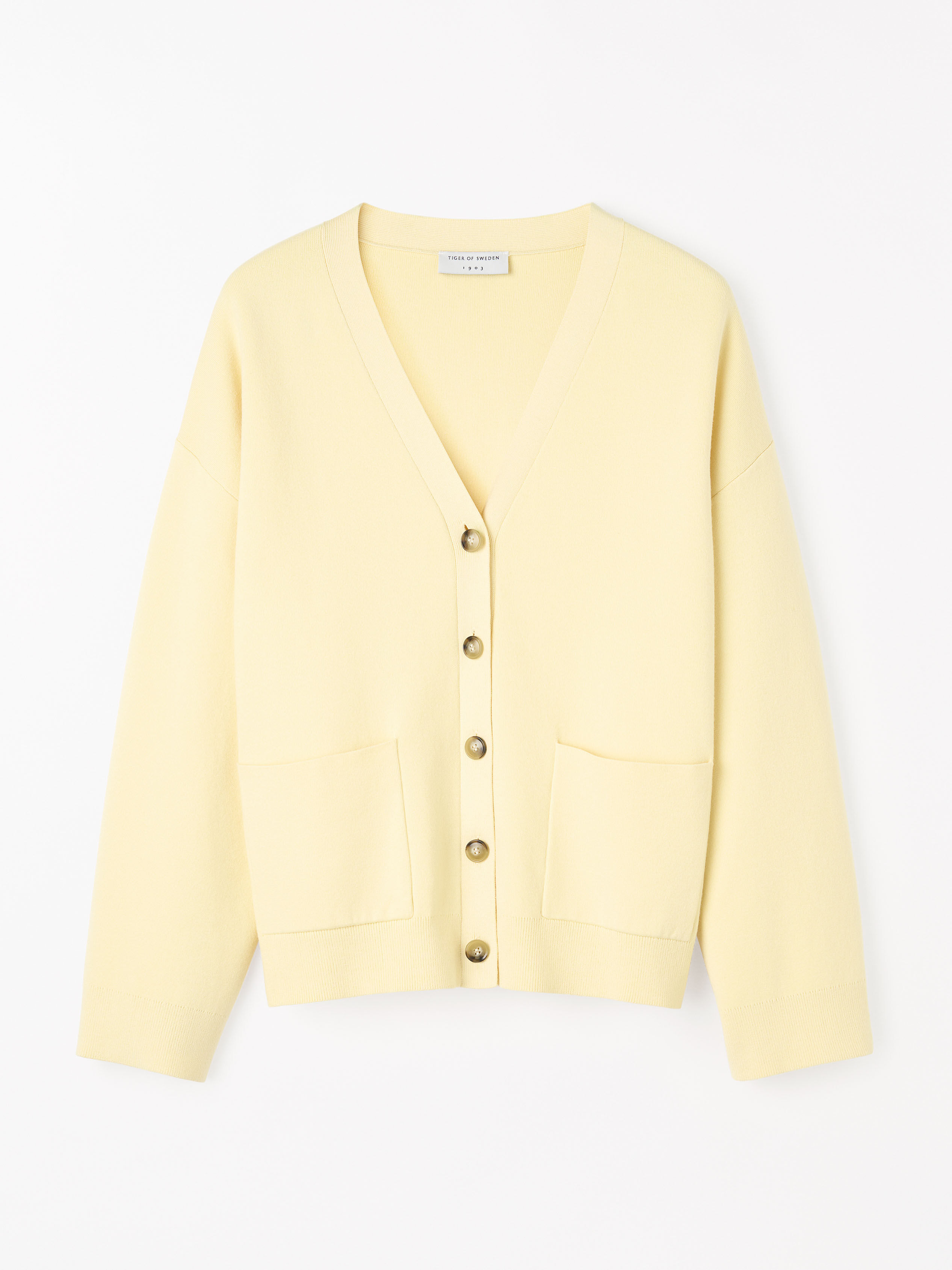 Silvyiya Strickjacke Aus Schwerem Strick 