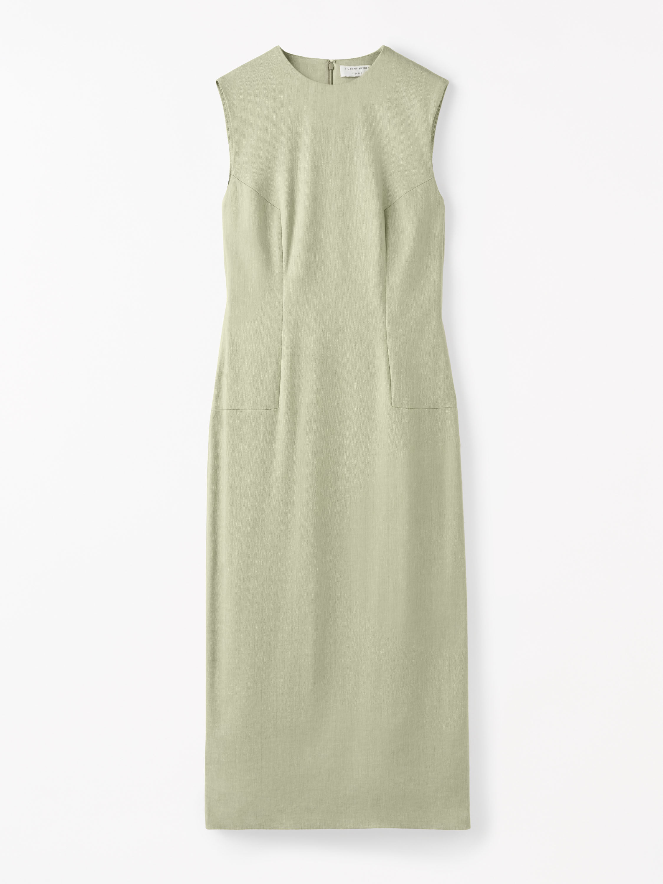 Abbey Slim-Fit Linen Dress