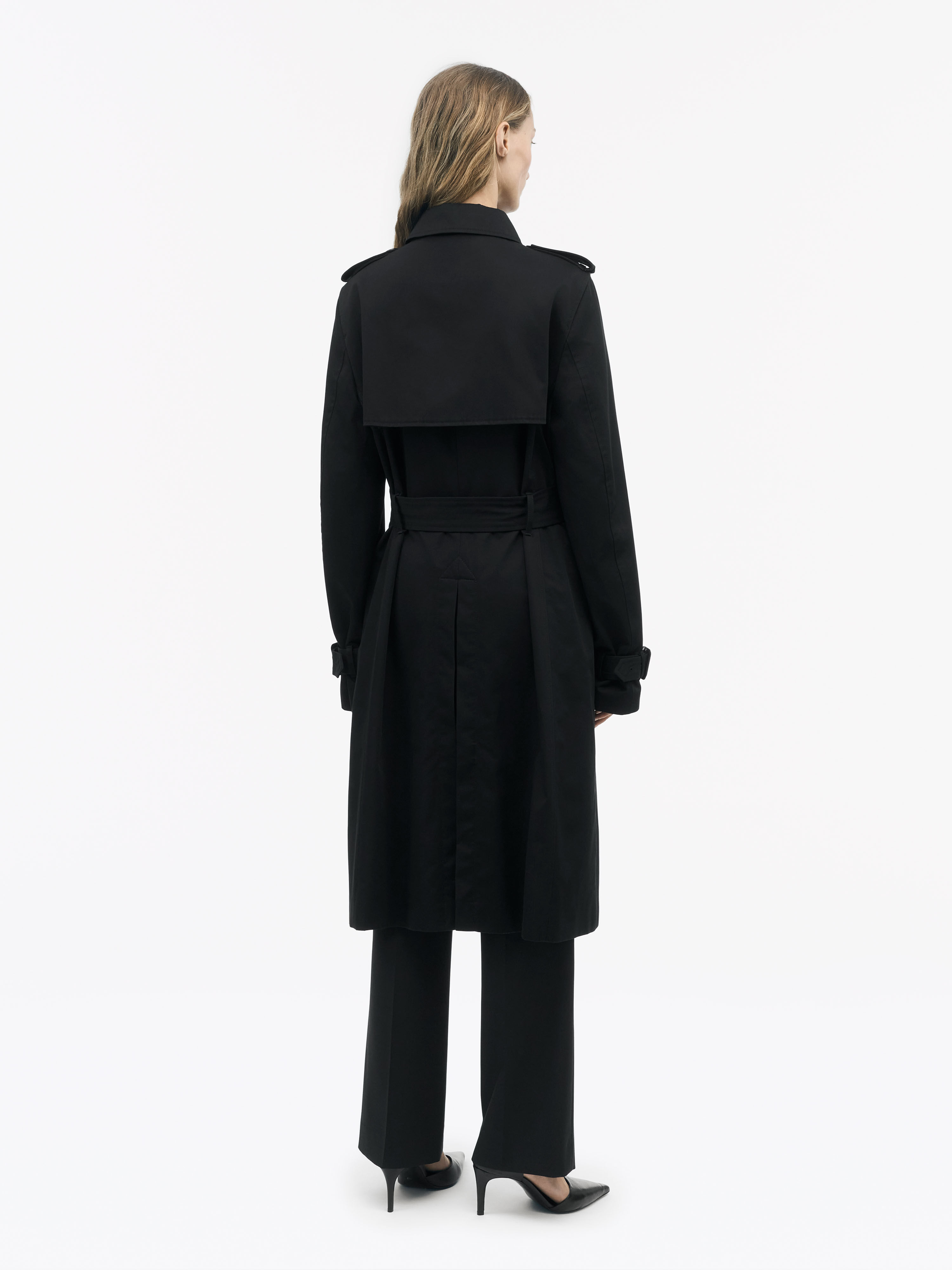 Lamia C Trench Coat i Bomuld