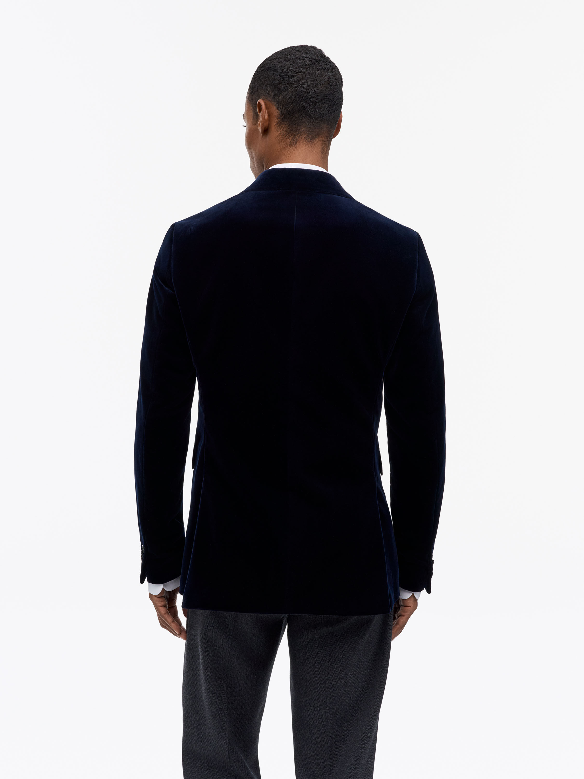 Ease Velvet Tuxedo Jacket
