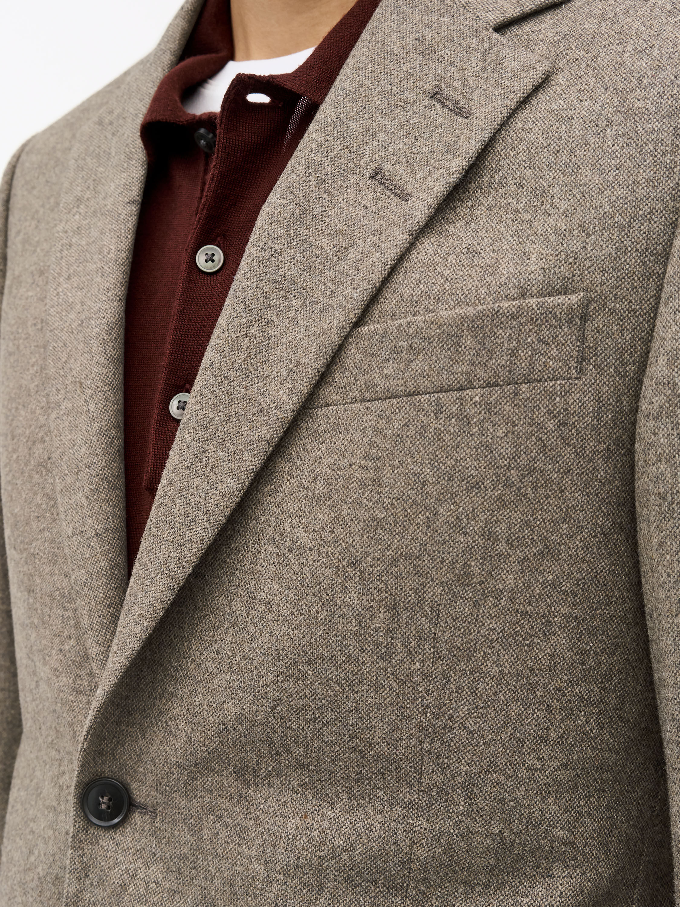 Justin Brushed Wool Jacket