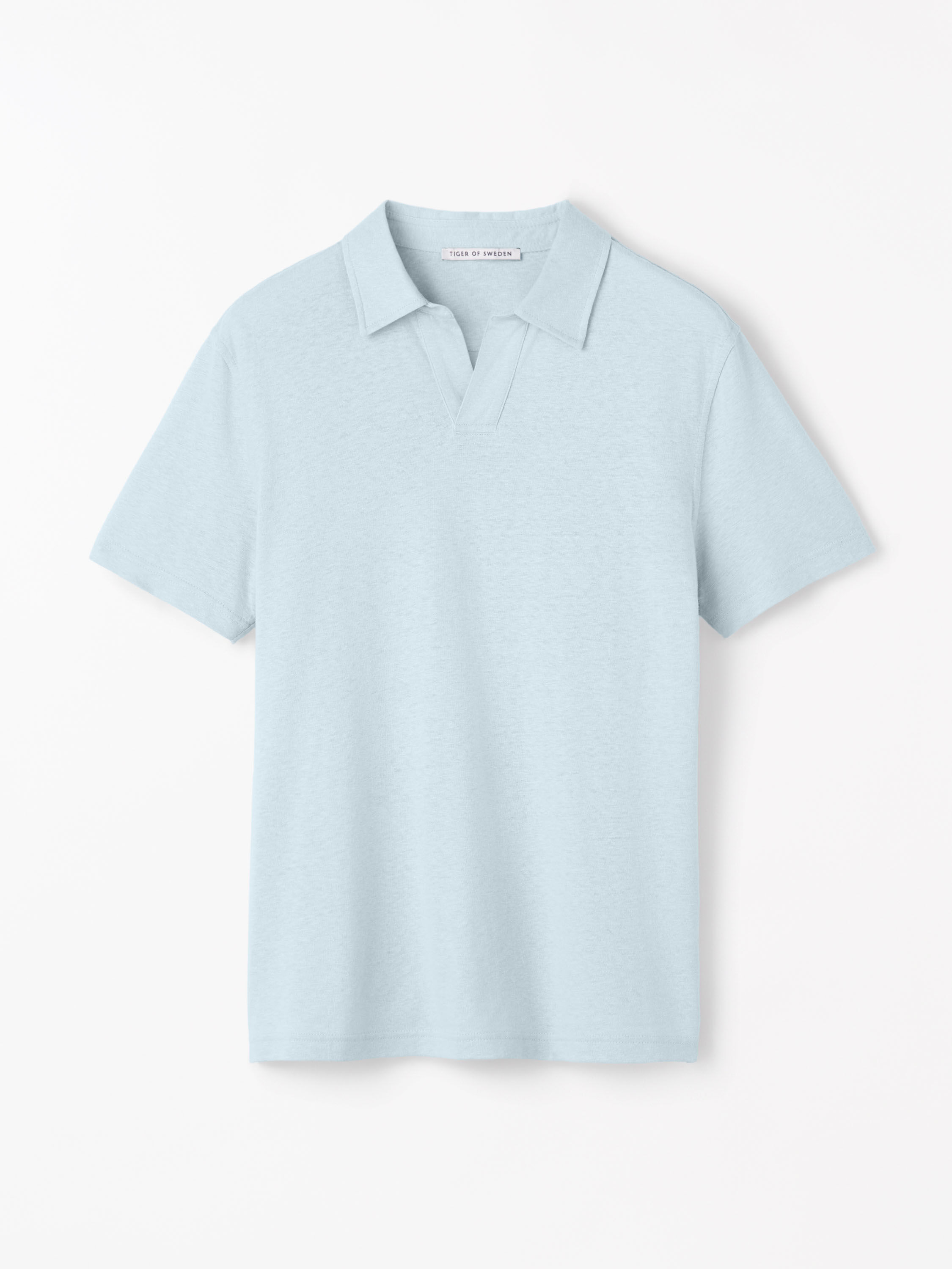 Ray Open-Neck Polo Shirt