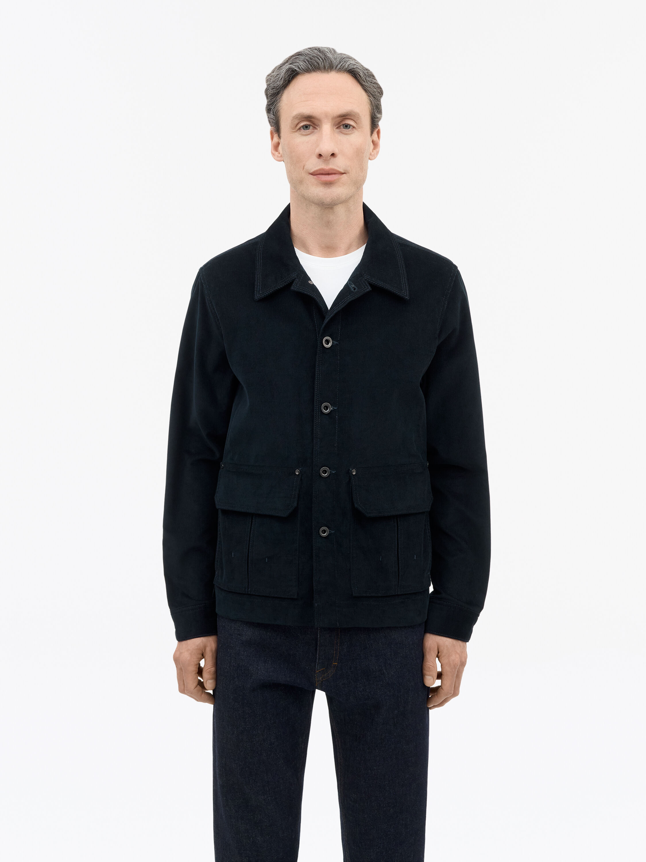 Slice Blue Corduroy Jacket | Tiger Of Sweden