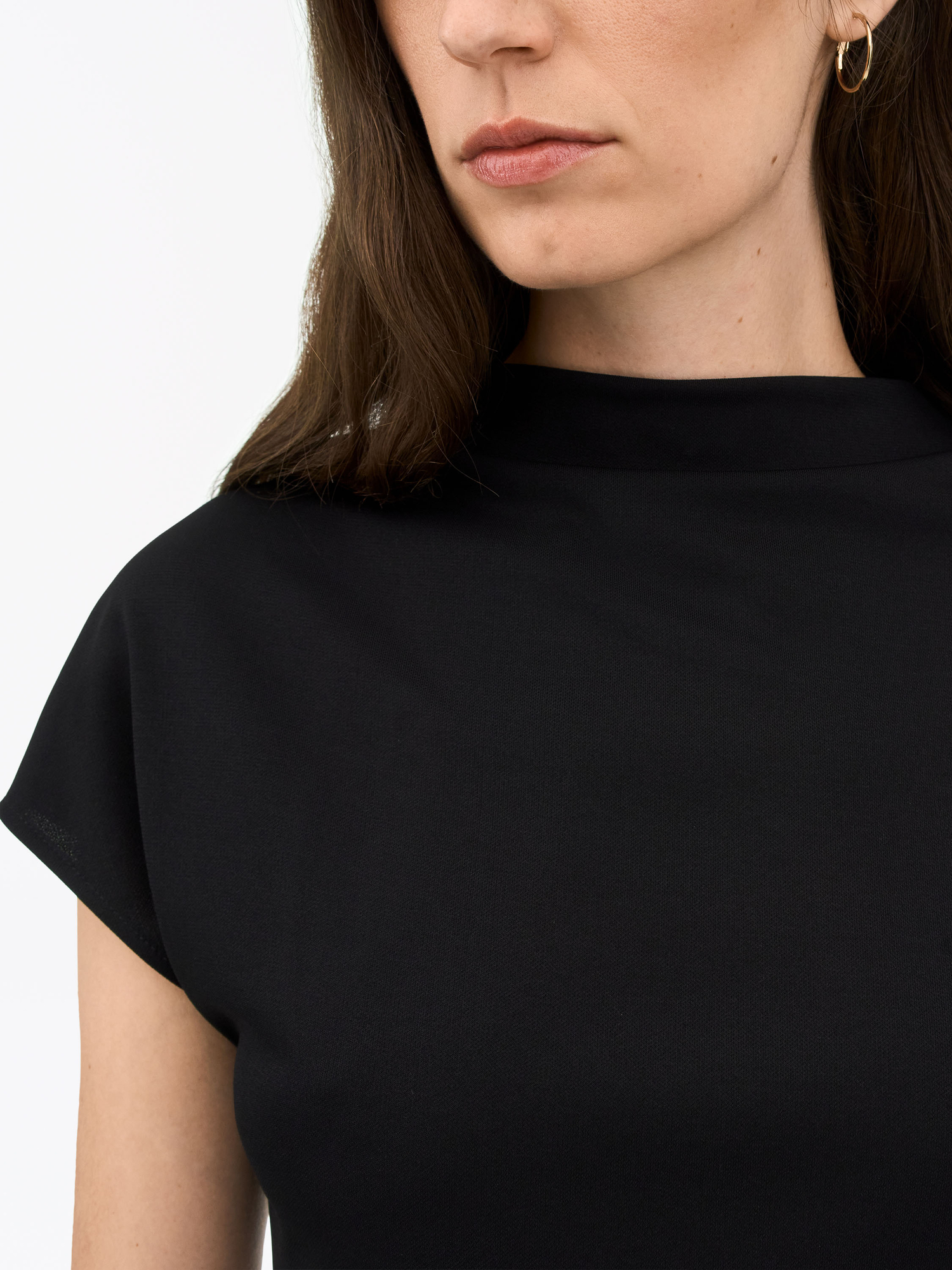 Alitta Slim Cap-Sleeve Top