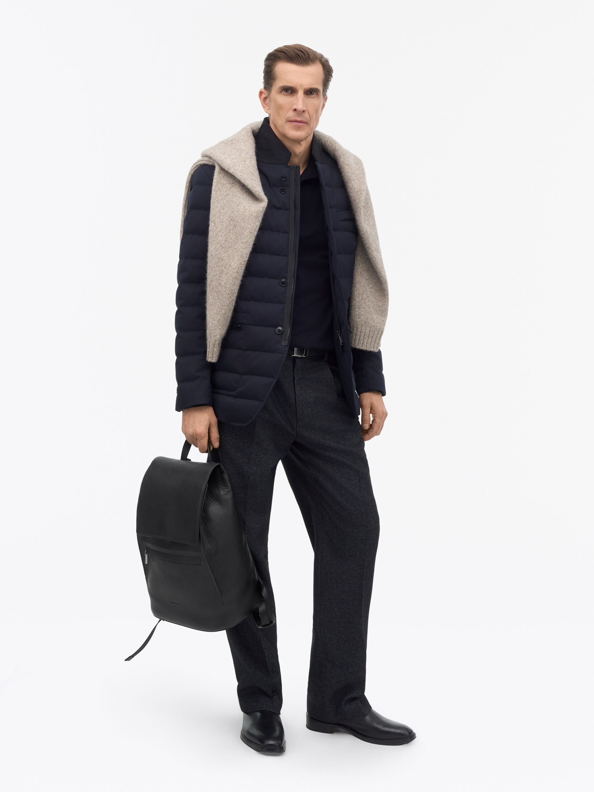 Vuntir Lederrucksack