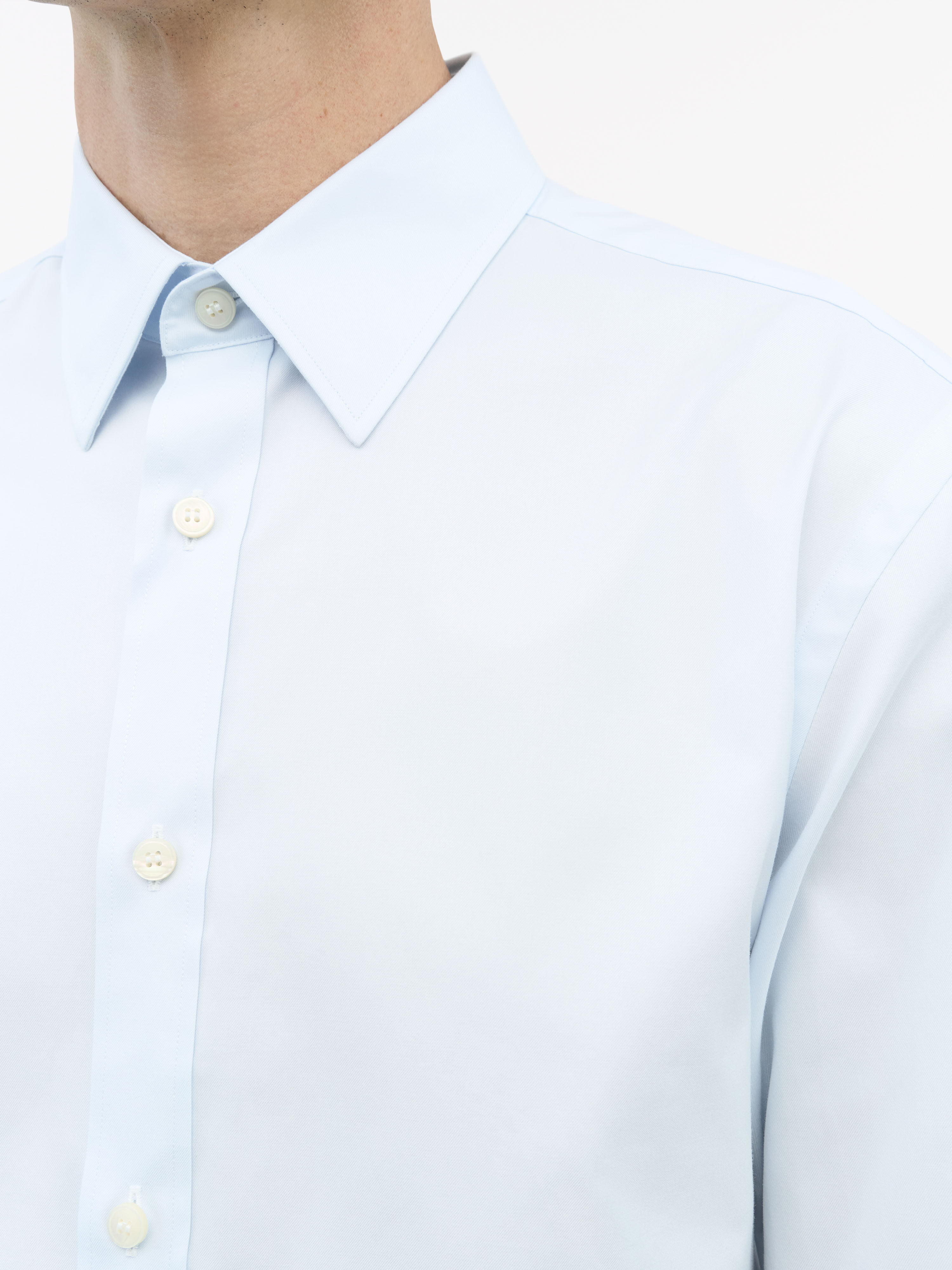 Adley Forward Hemd Mit Spitzem Kragen