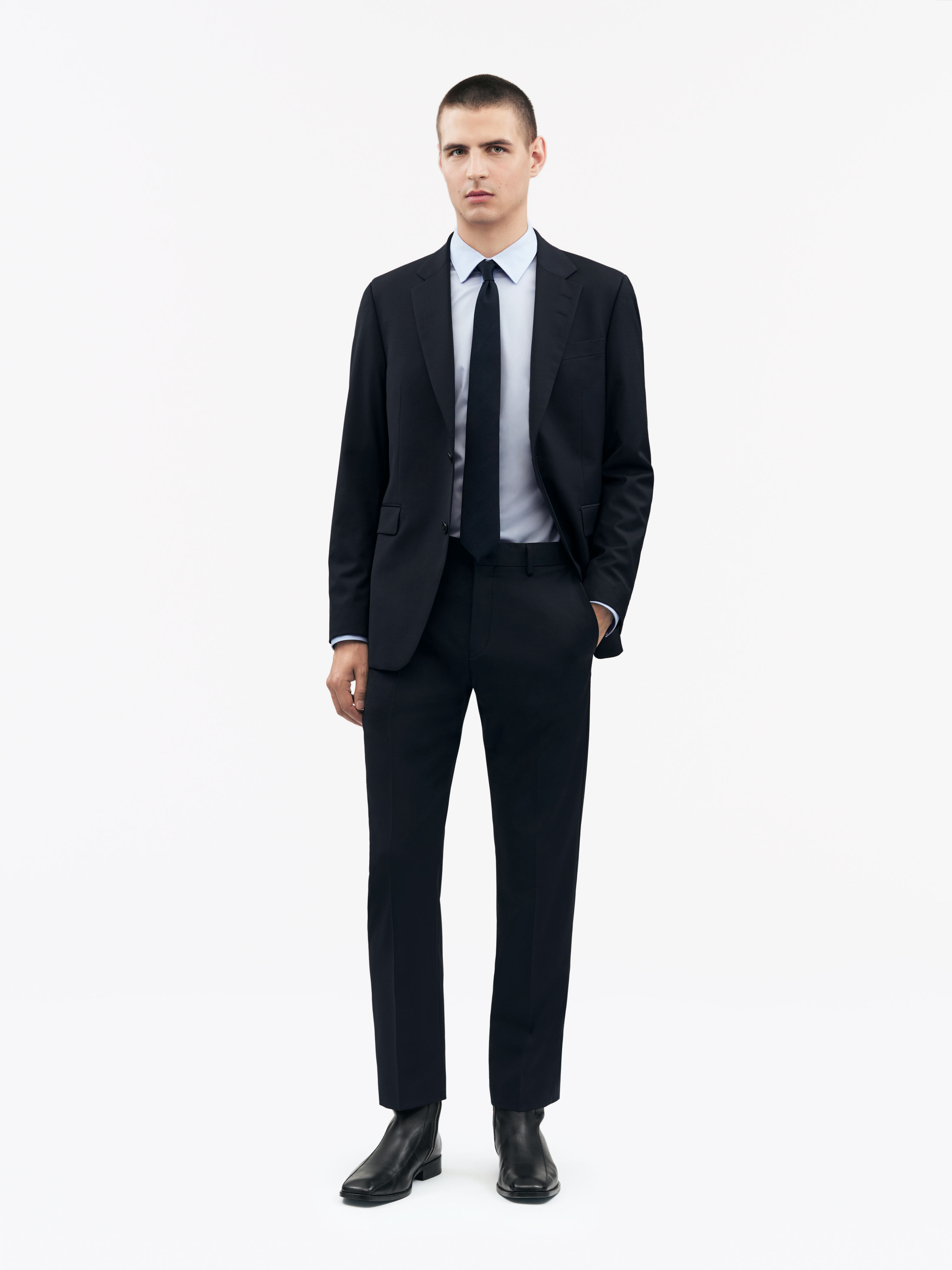 Tenses Straight-Fit Trousers