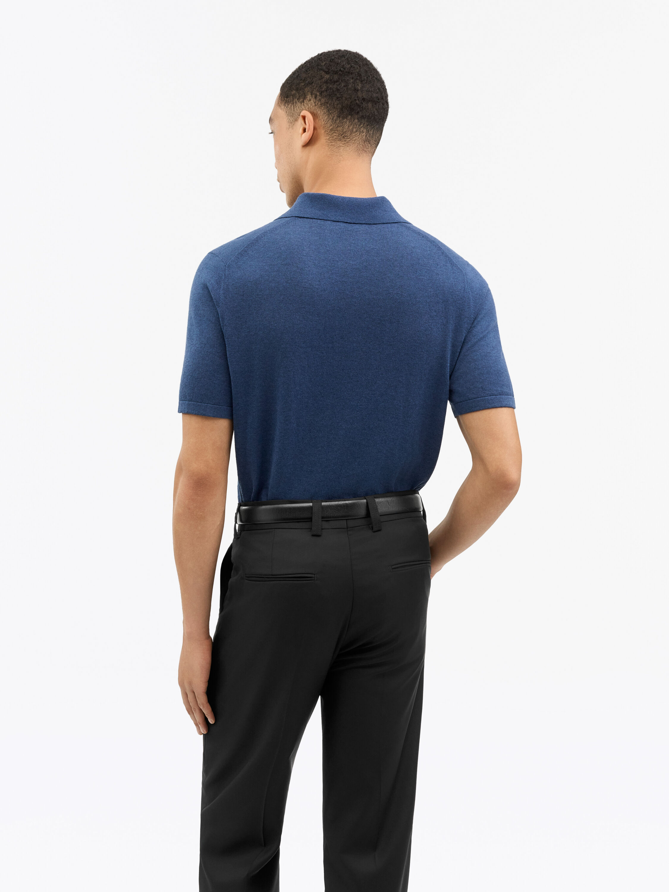 Erros Bomulds-H&oslash;r Poloshirt