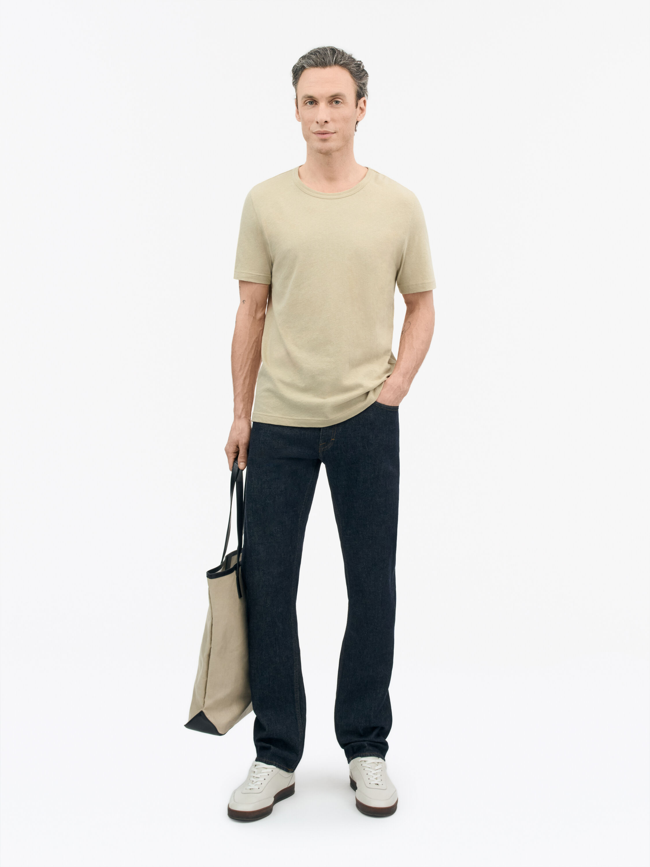 Olaf L Linen Blend T-Shirt