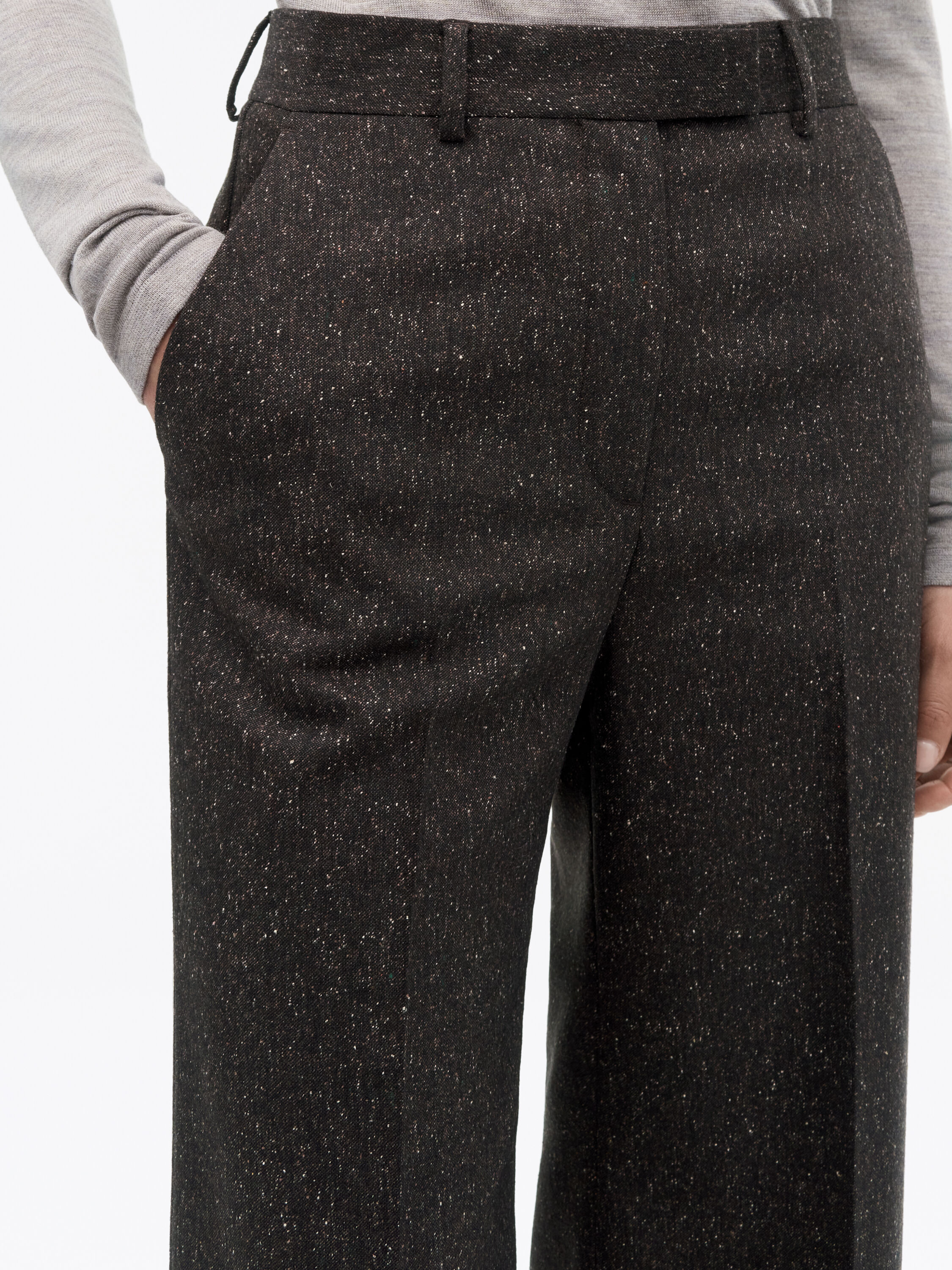 Eleanor Flecked Wool Suit