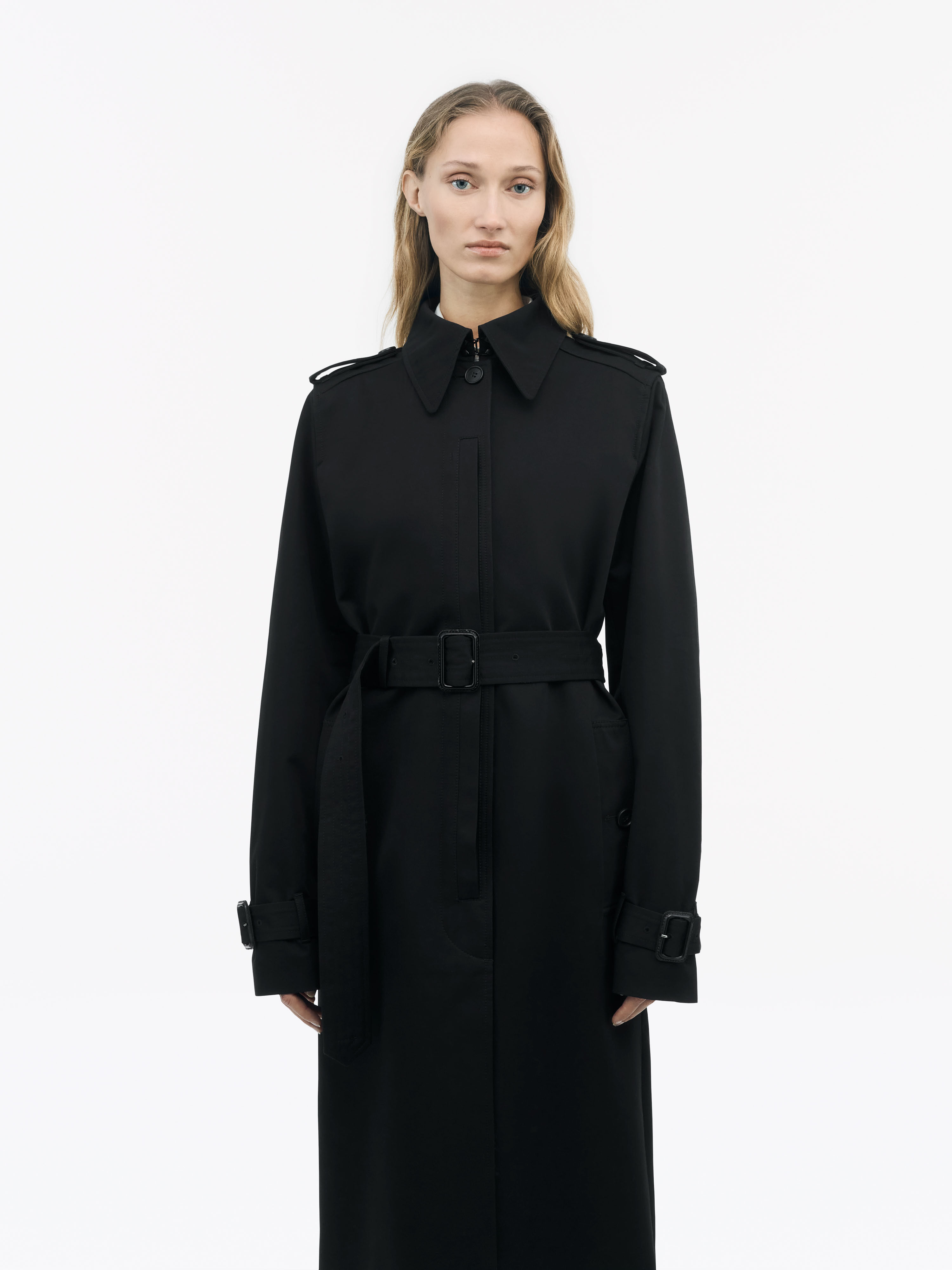 ジャケット・アウター TURKEY ORGANIC FLARE TRENCH COAT Ameri（アメリ）の「TURKEY ORGANIC FLARE TRENCH COAT