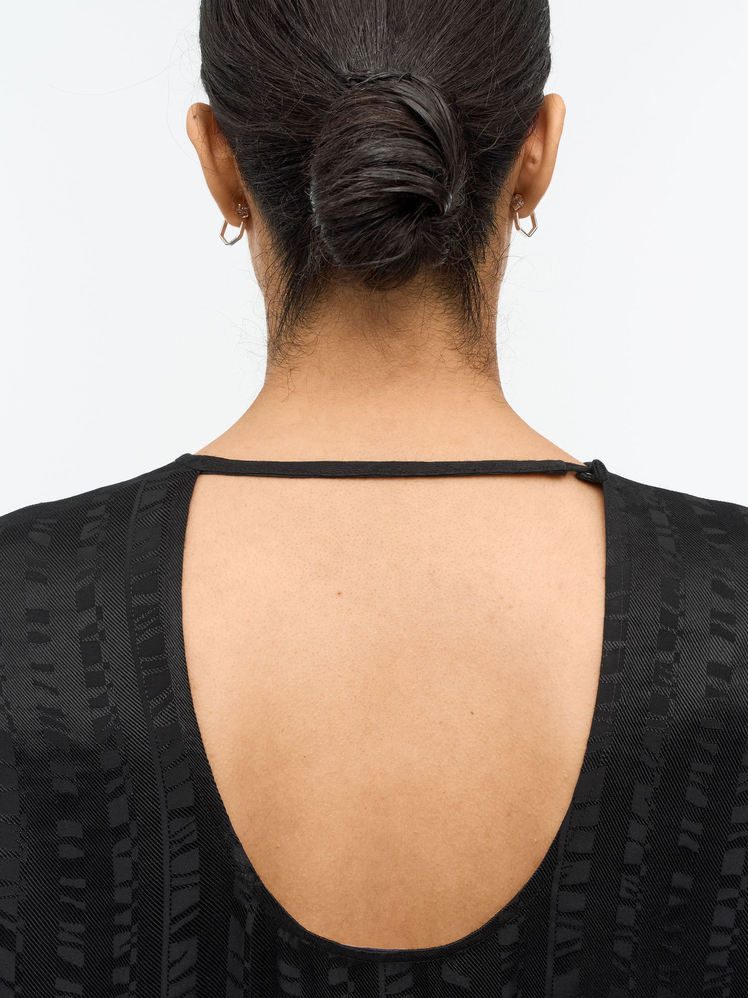 Amalia Tiger Stripe Jacquard Top