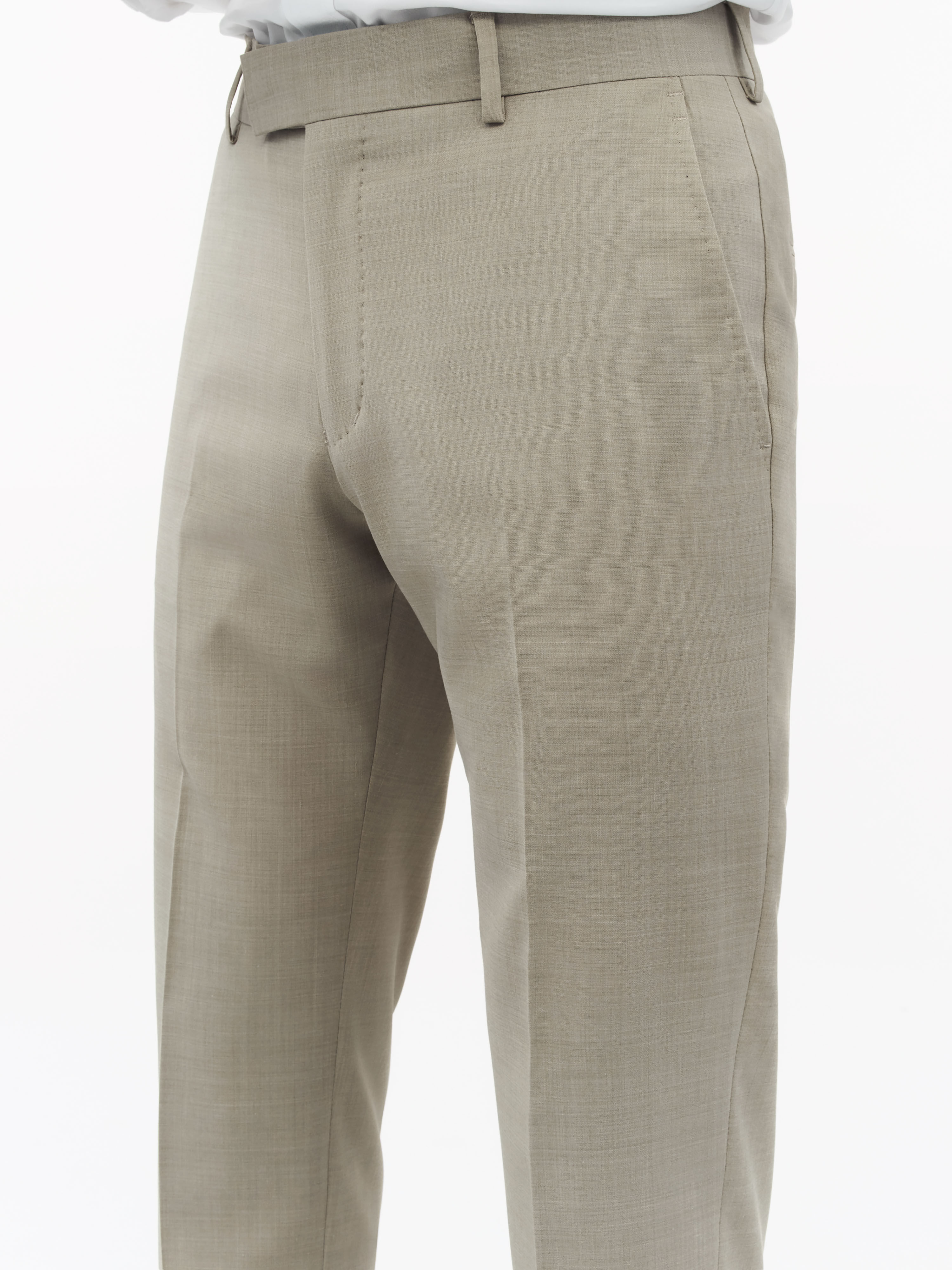 Tenuta Slim-Fit Hose Aus Wollmischung