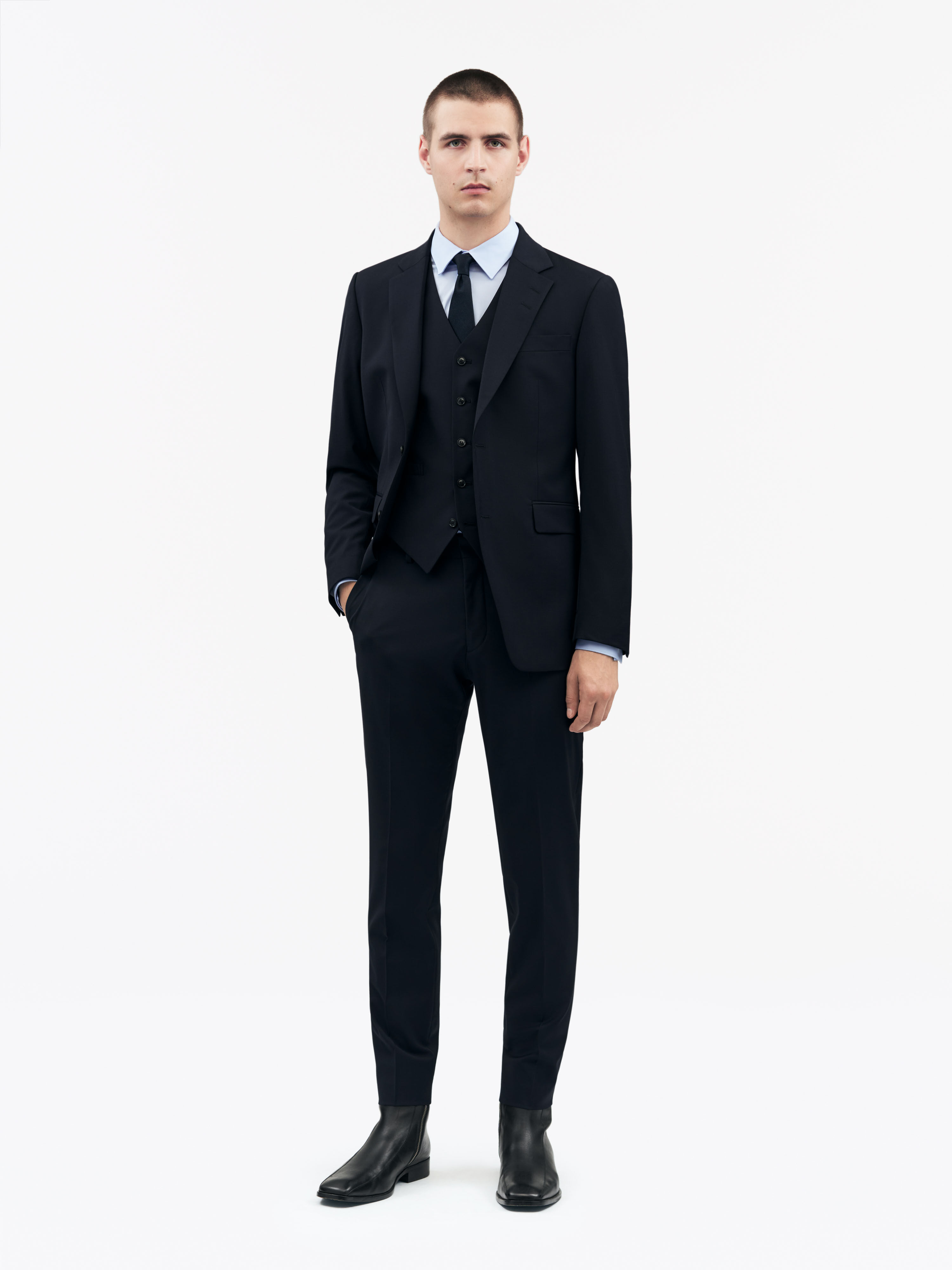 Wayde Wool Blend Waistcoat