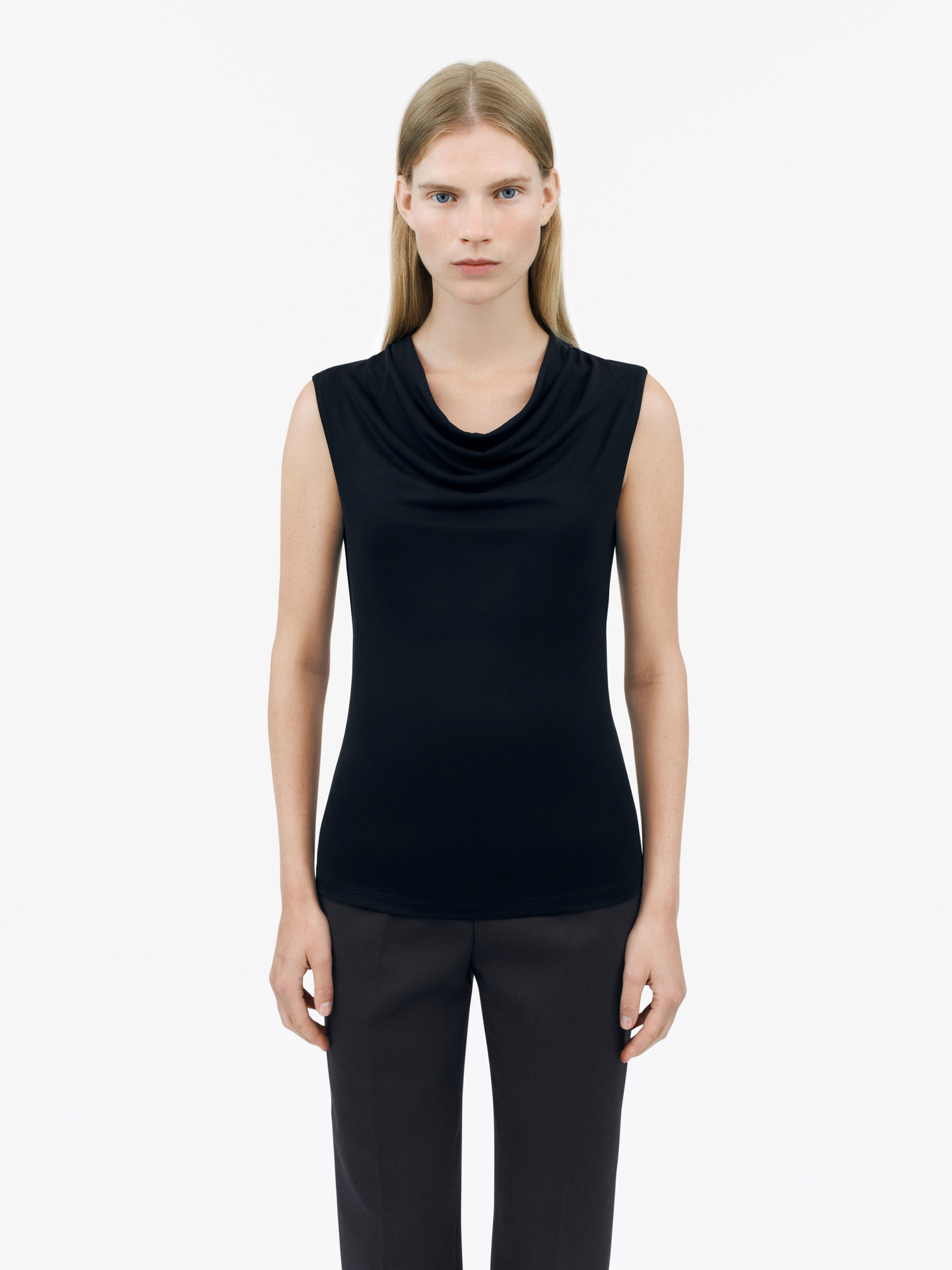 Jela Cowl-neck Top