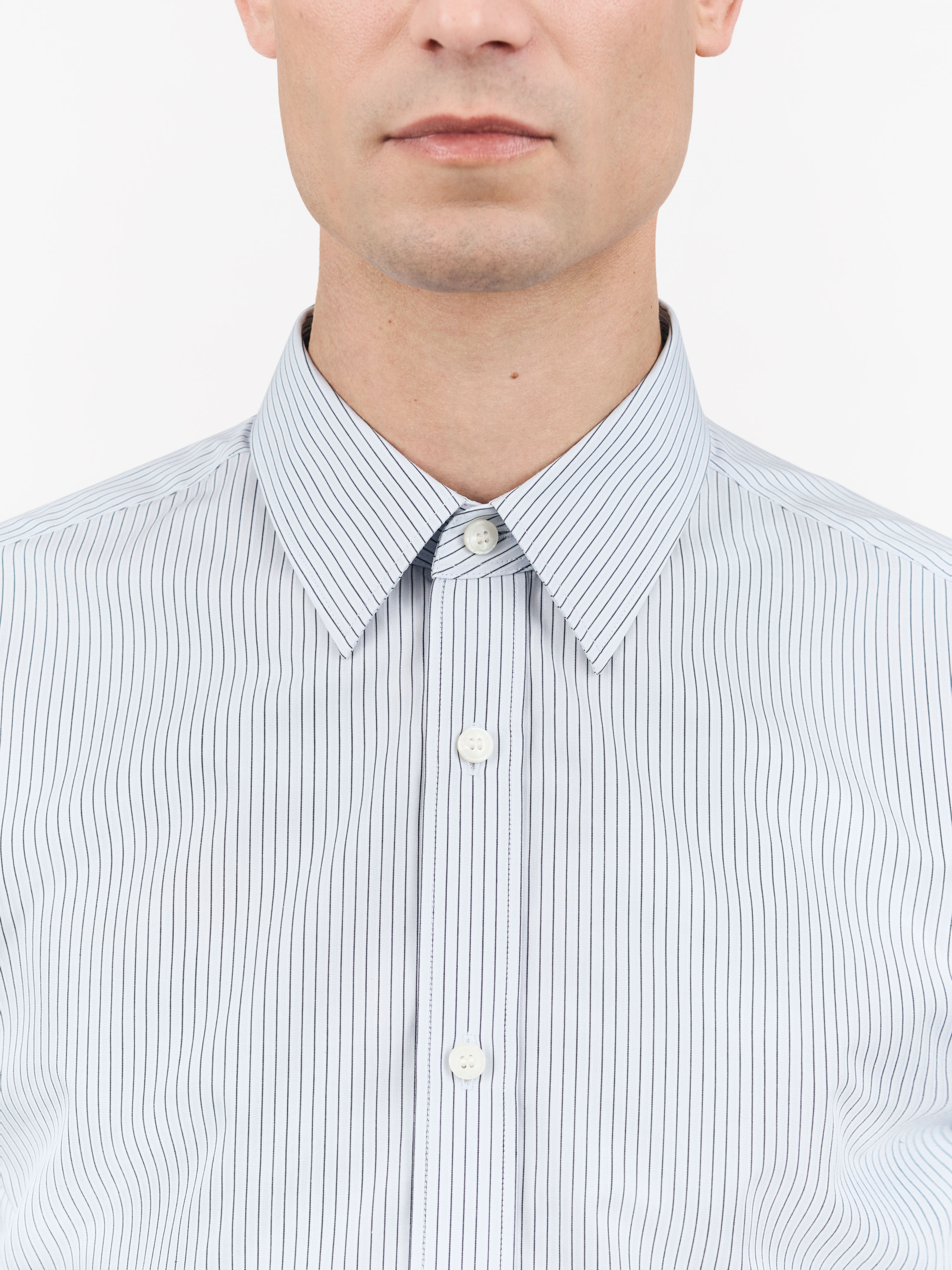 Adley pointed stand-up collar Shirt