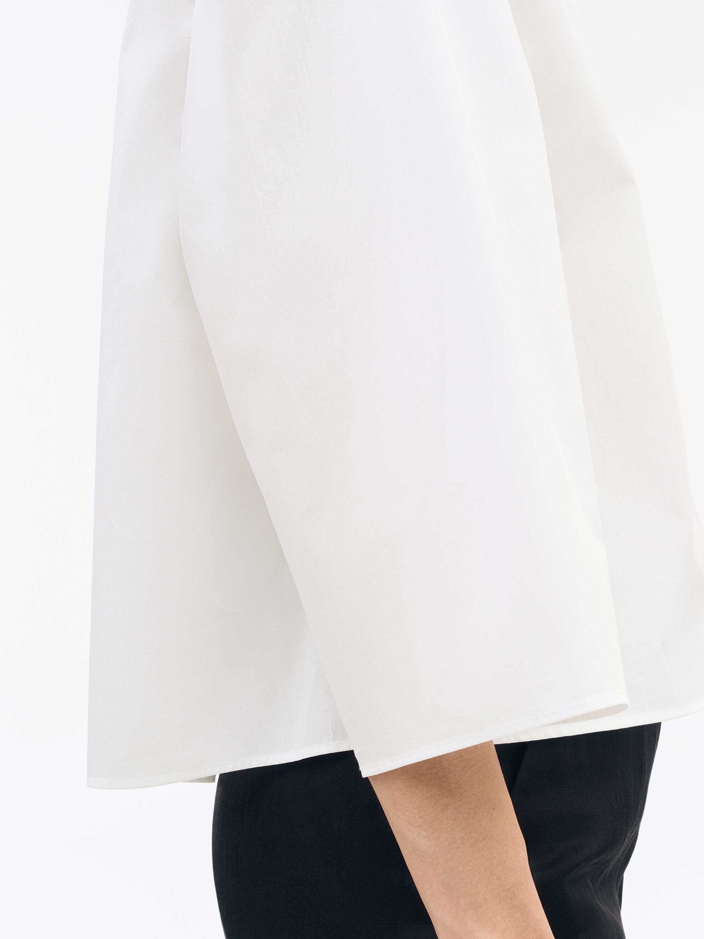 Corins Relaxed-Fit Croppad Skjorta