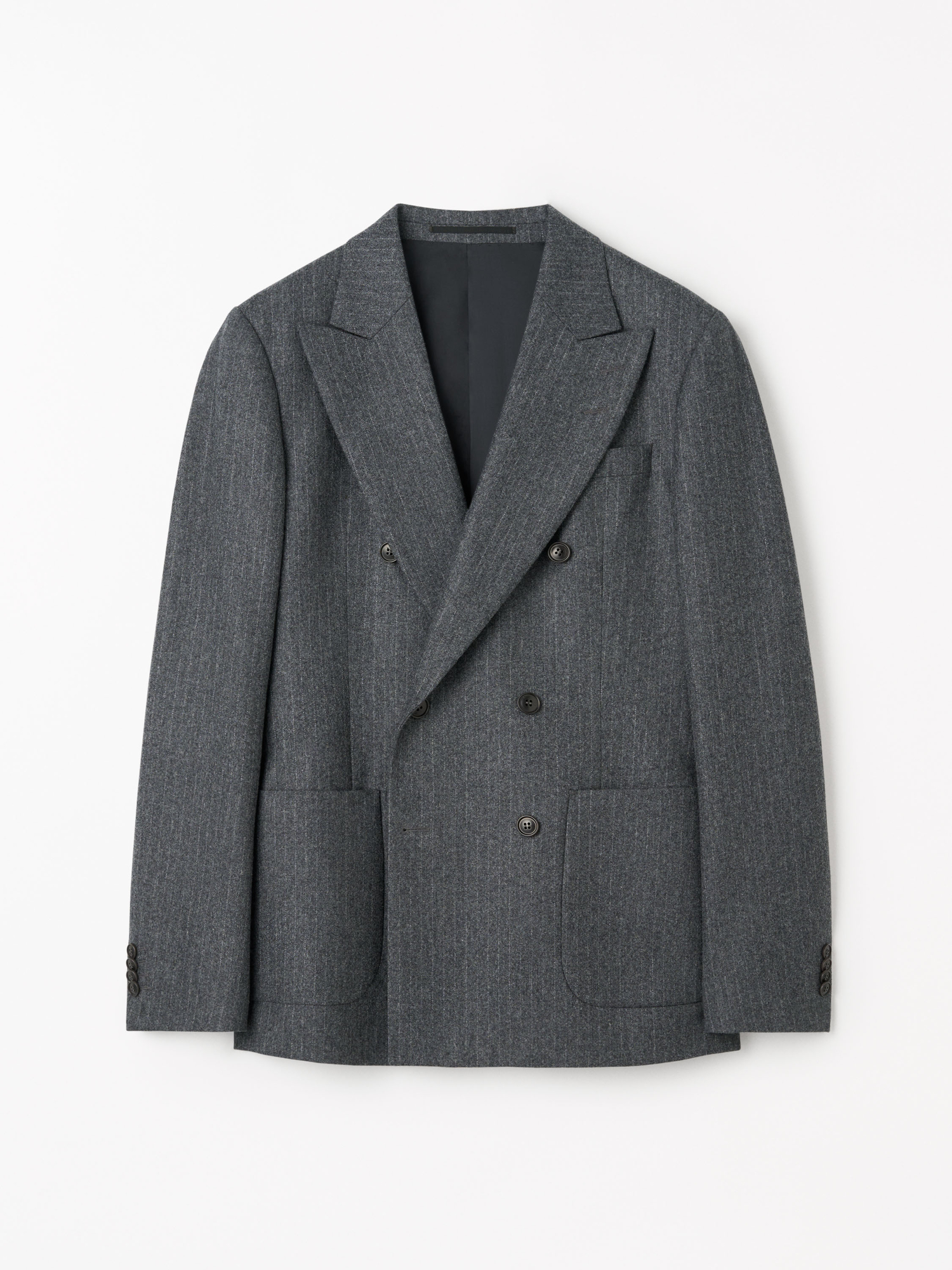 Joachim Pinstripe Wool Jacket