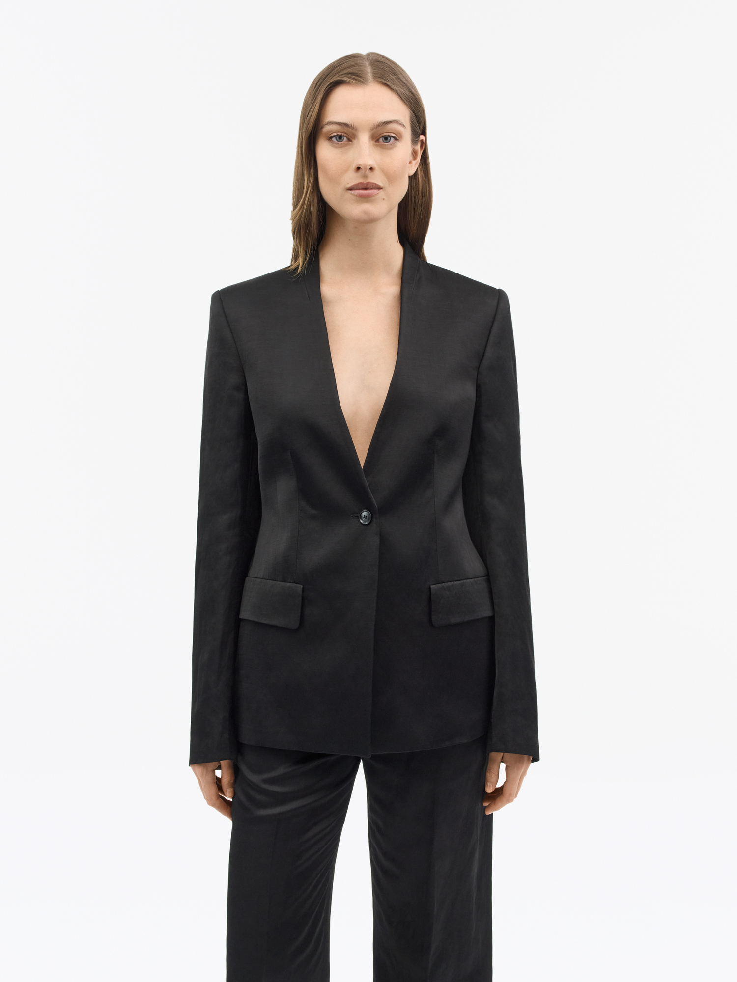 Blazer Sans Col Ayla