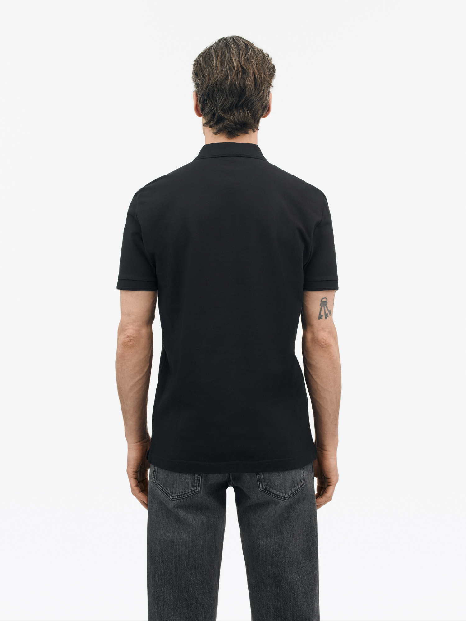 Darios Slim-fit Pikétröja