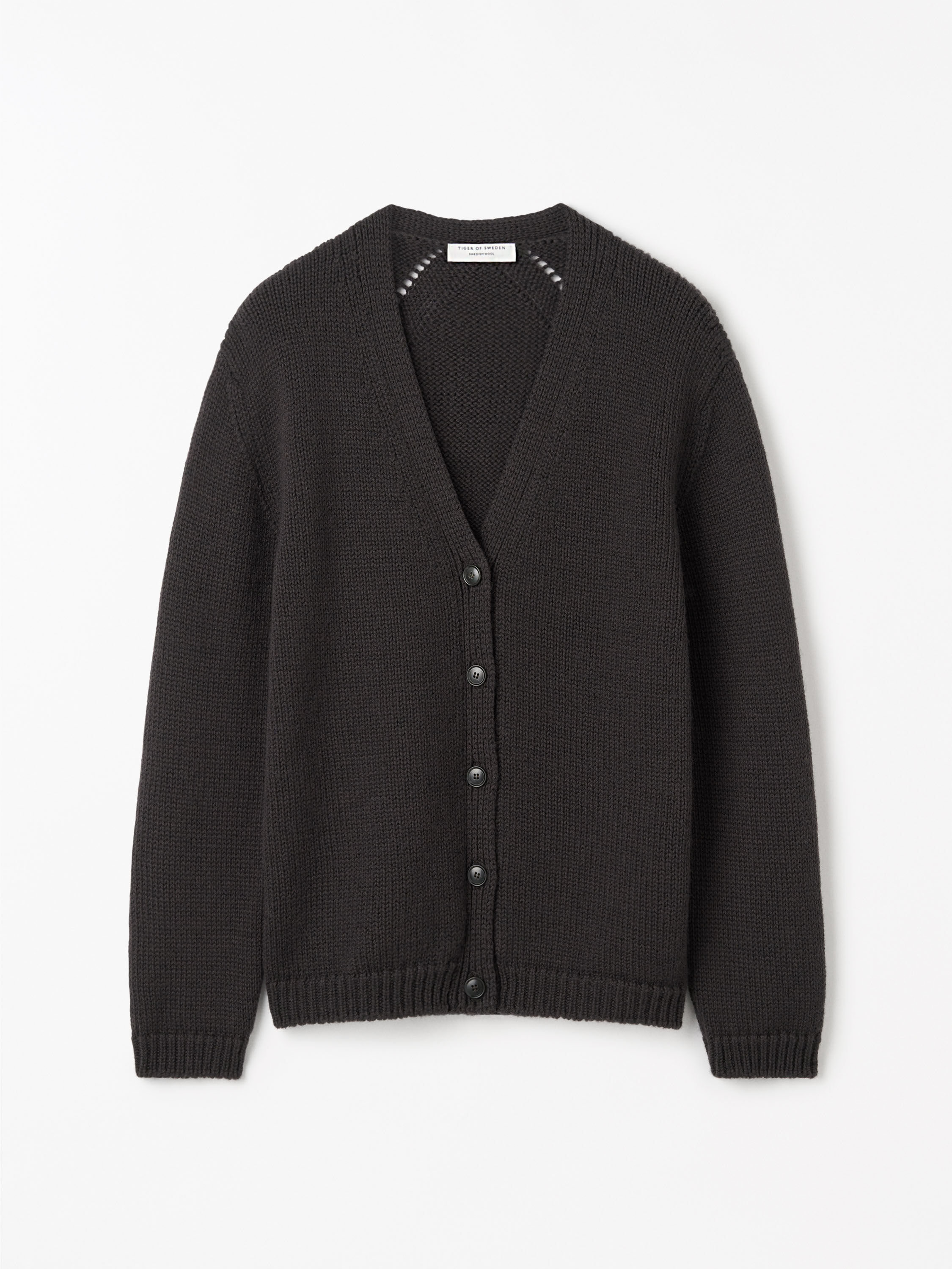 Cardigan Charlie en Laine Su&eacute;doise