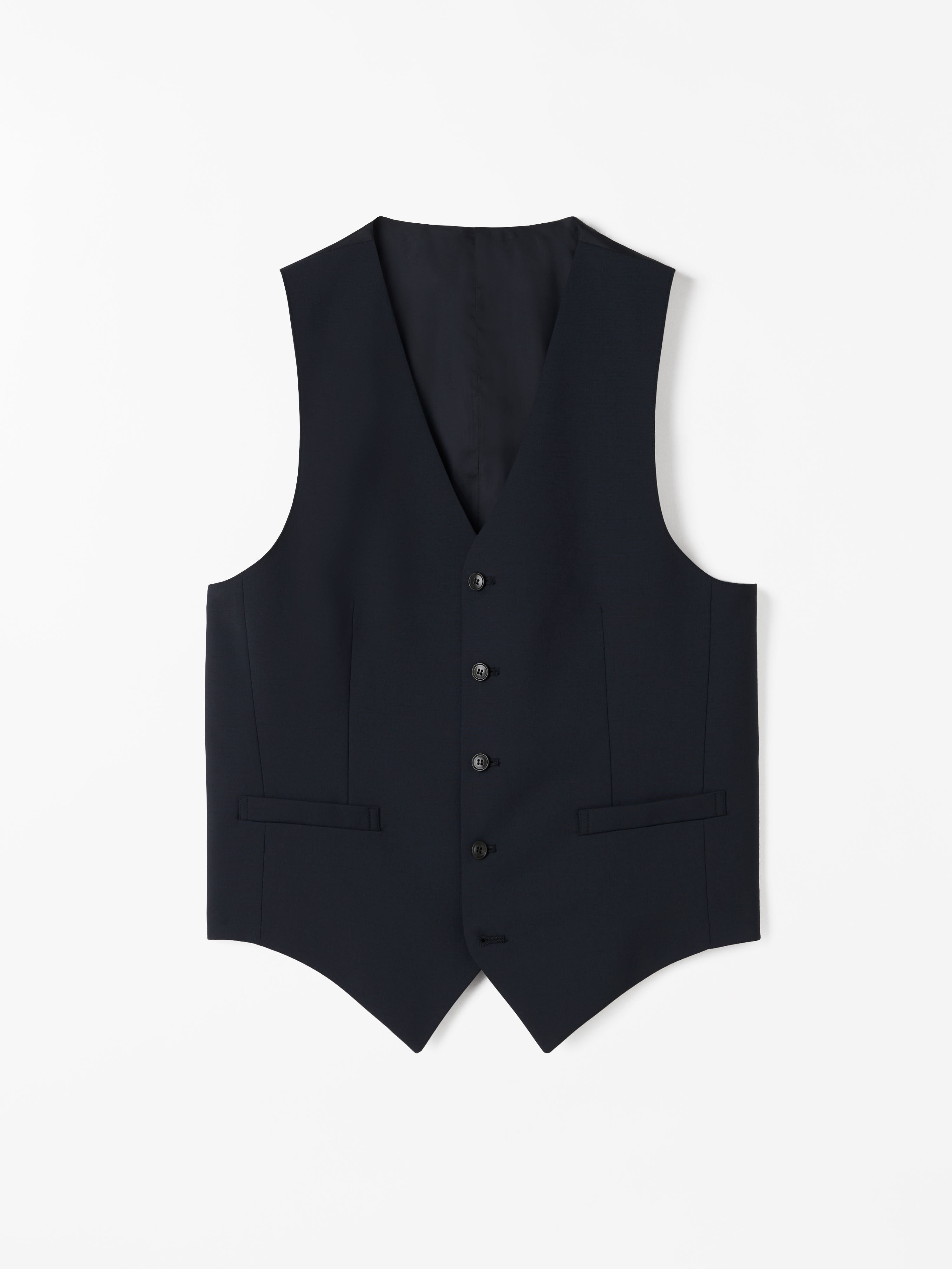 Wayde Polyester-Wool Blend Waistcoat
