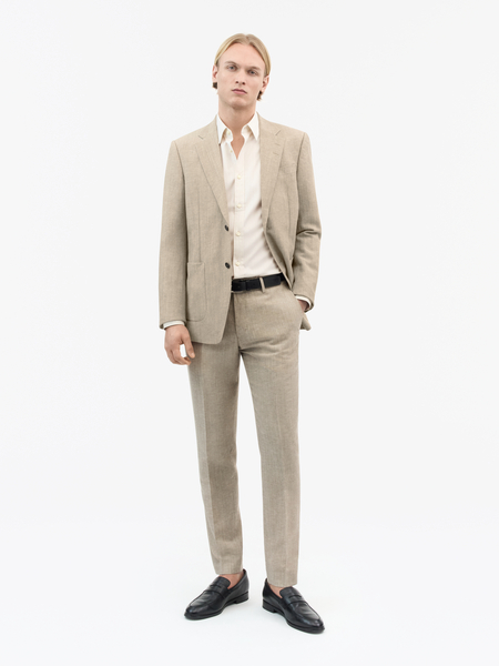 Tenuta Slim-Fit Trousers in Linen
