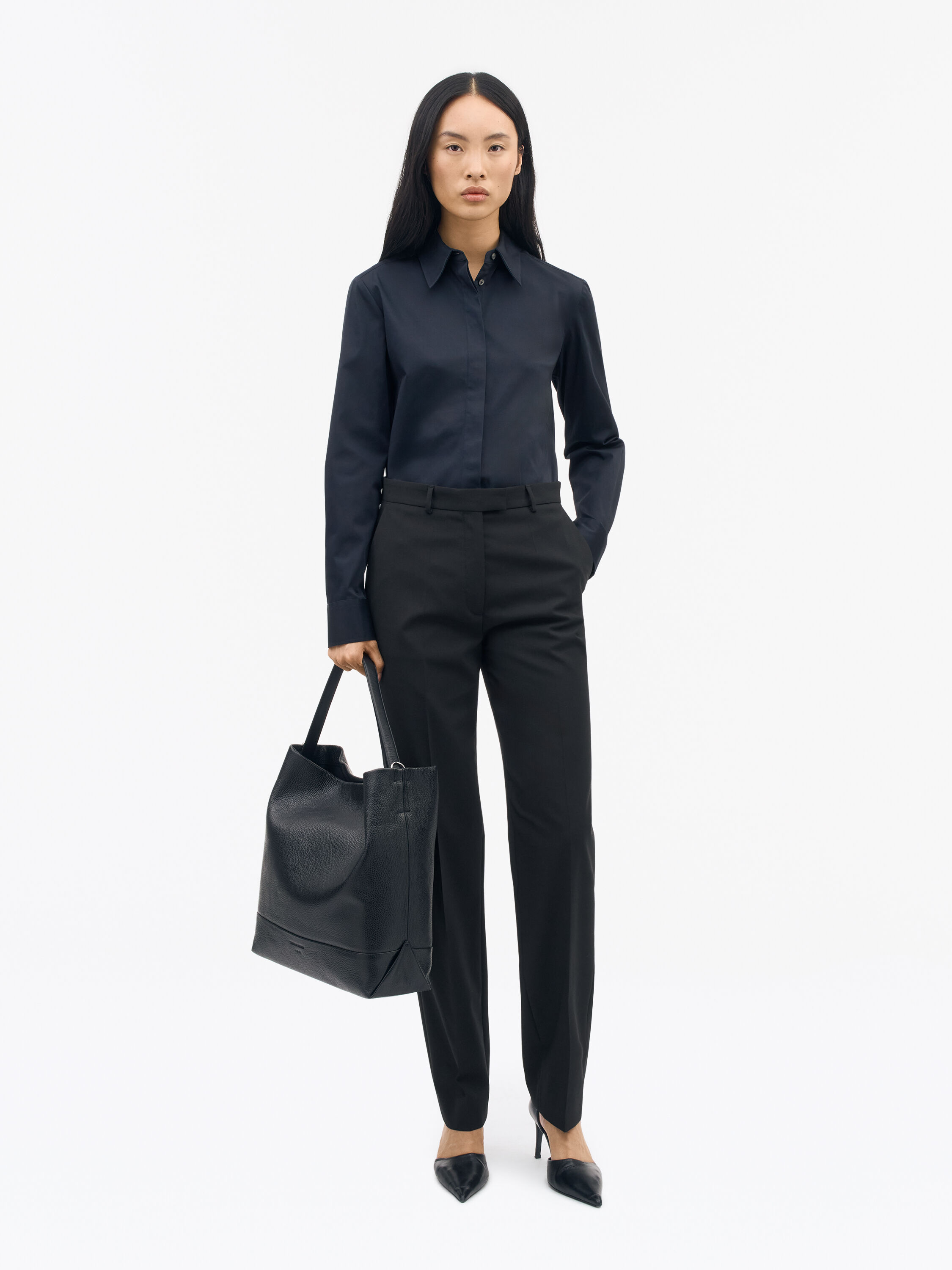 Laino Skjorta i Stretchbomull