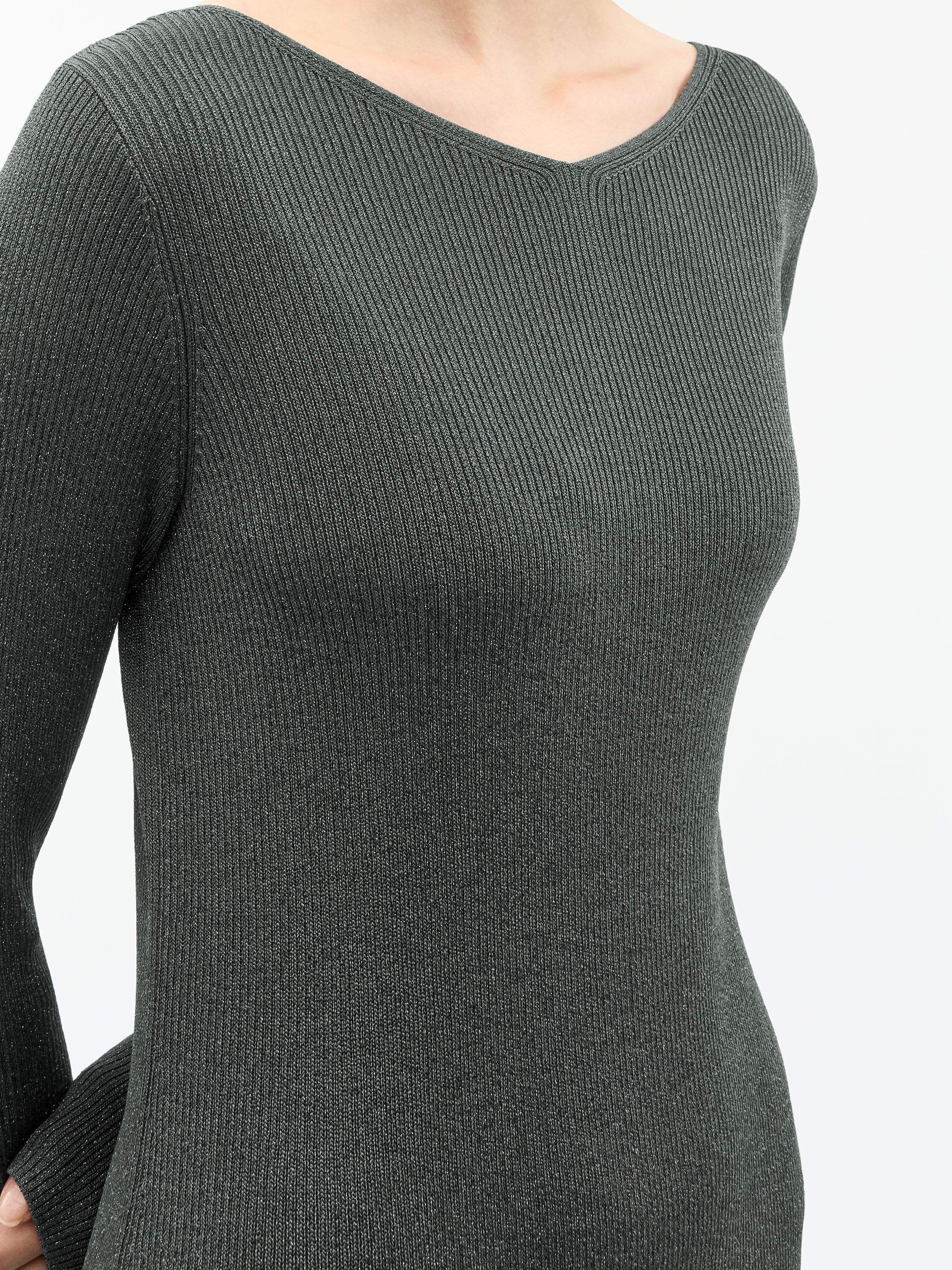 Poppie Knitted Lurex Dress