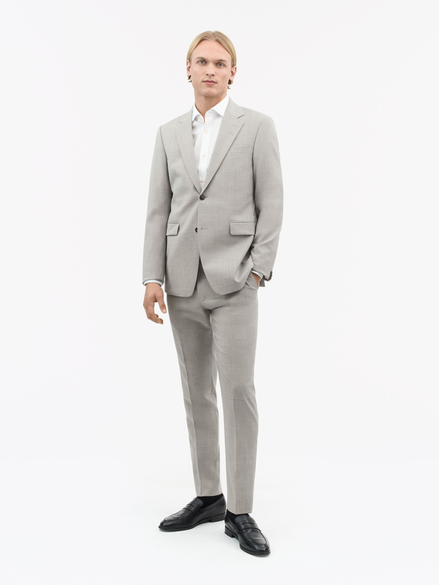 Blazer Justin Slim En Laine Italienne Justin