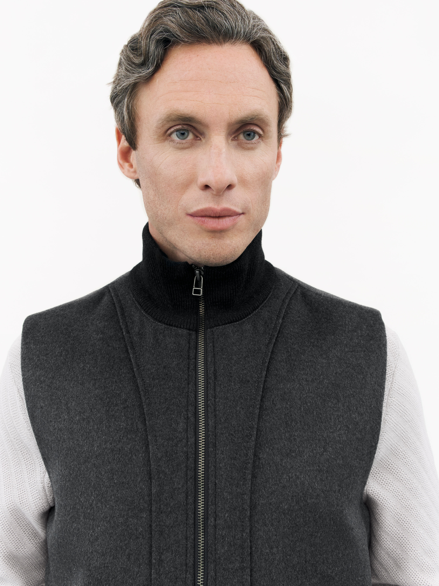 Gilet Elier En Laine Mélangée