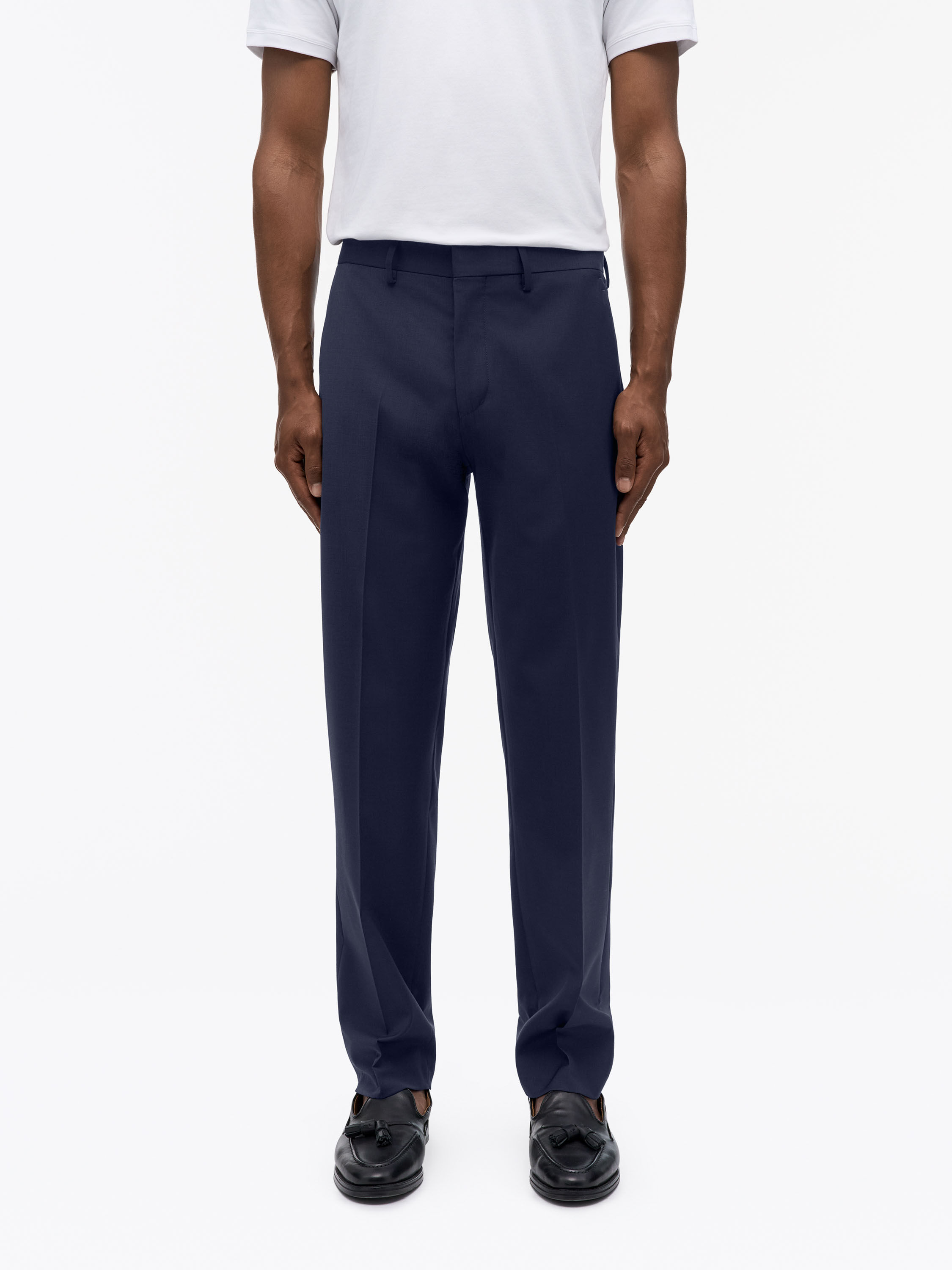 Tenses Wool Blend Trousers