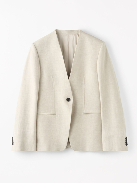 Joni Cotton-Linen Jacket
