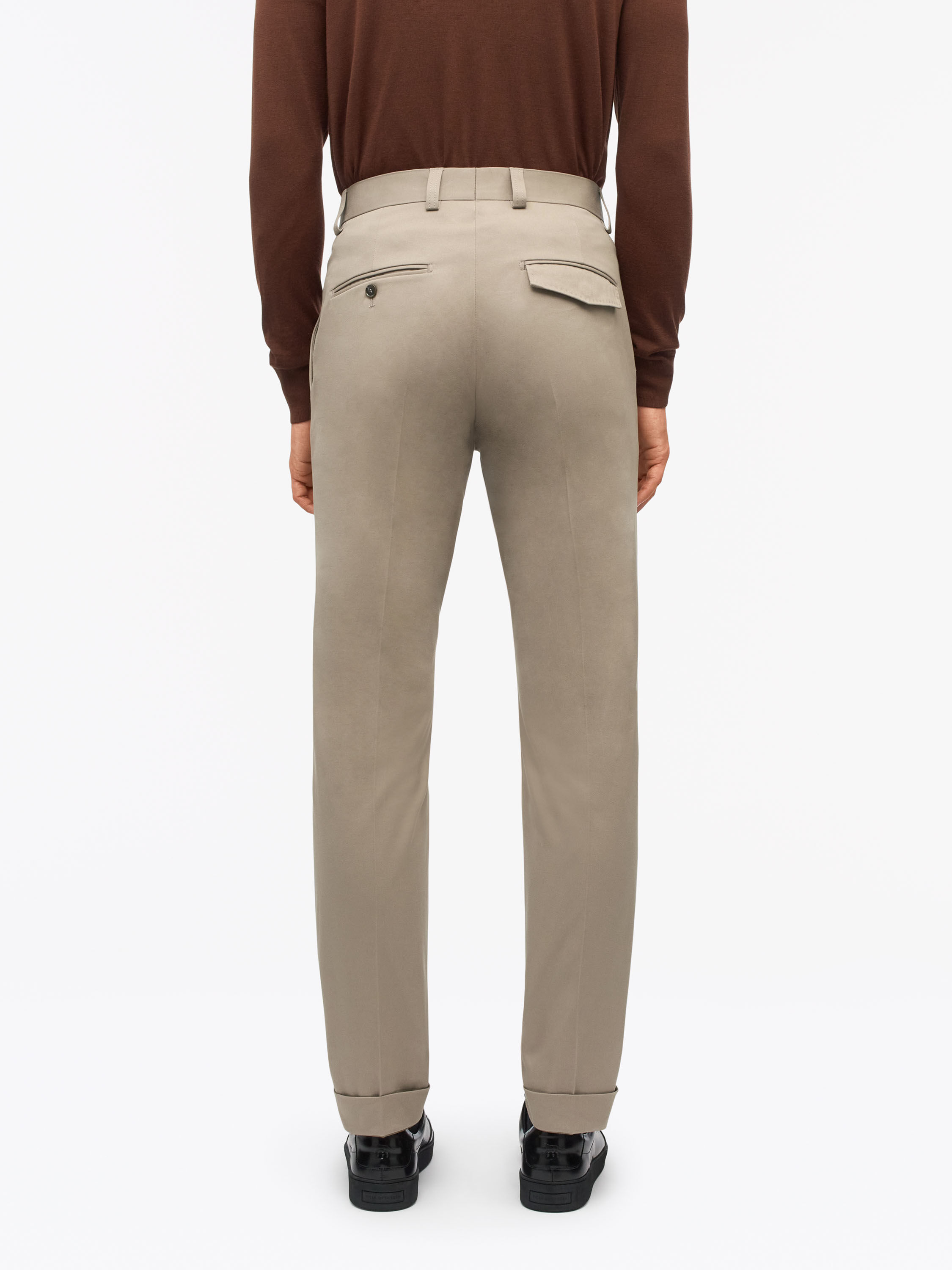 Tenuta P Slim-Fit Cotton Chinos