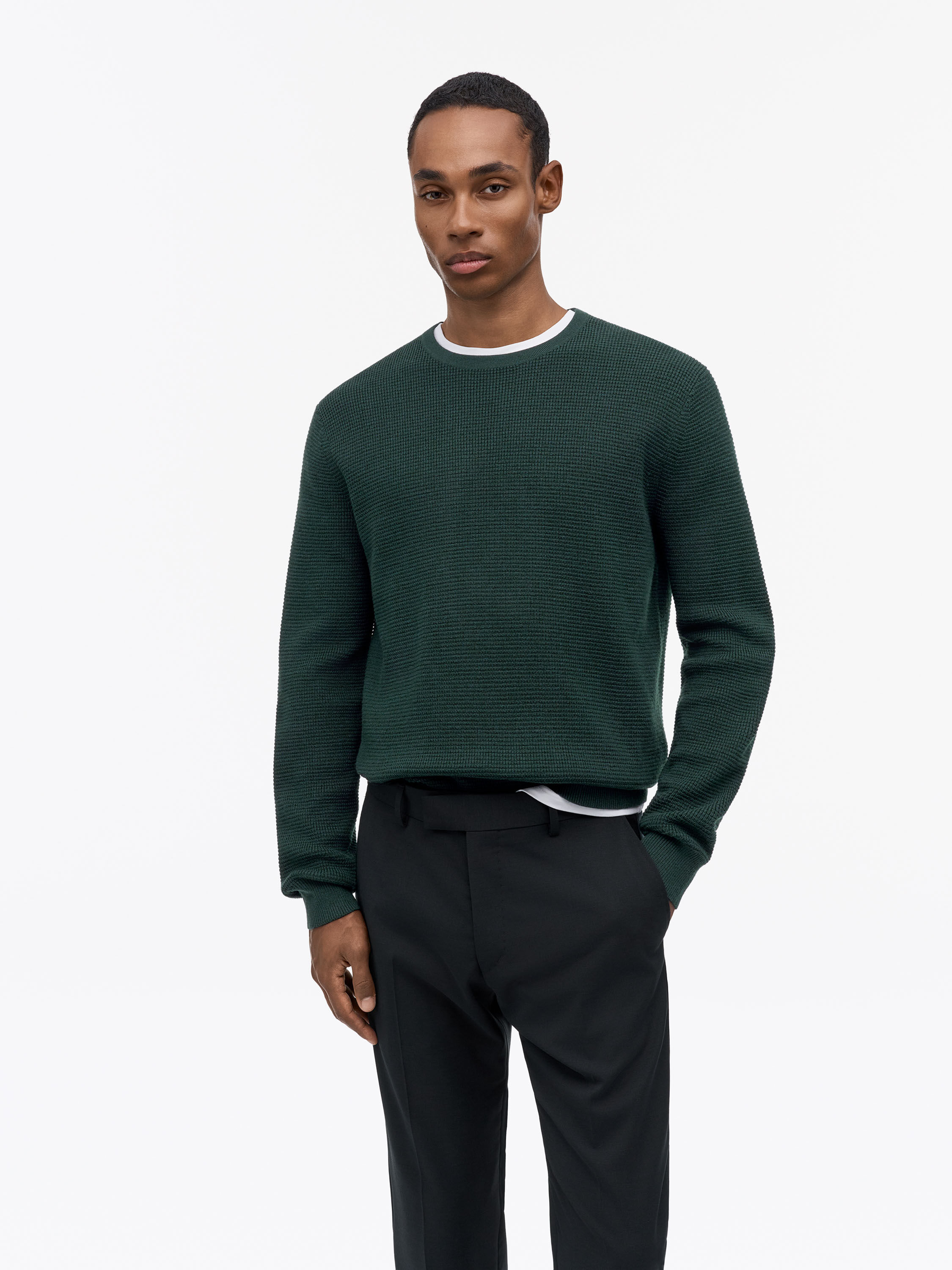 Connor RWS Waffle Stitch Sweater