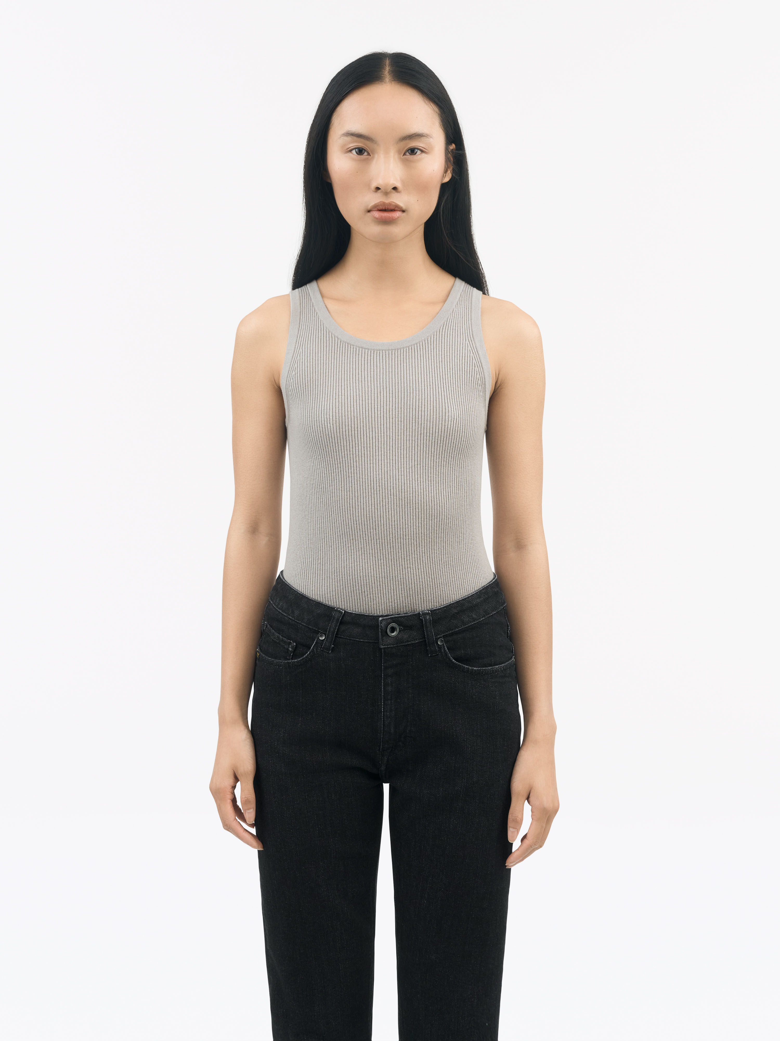 Rayer Classic Rib Knit Top